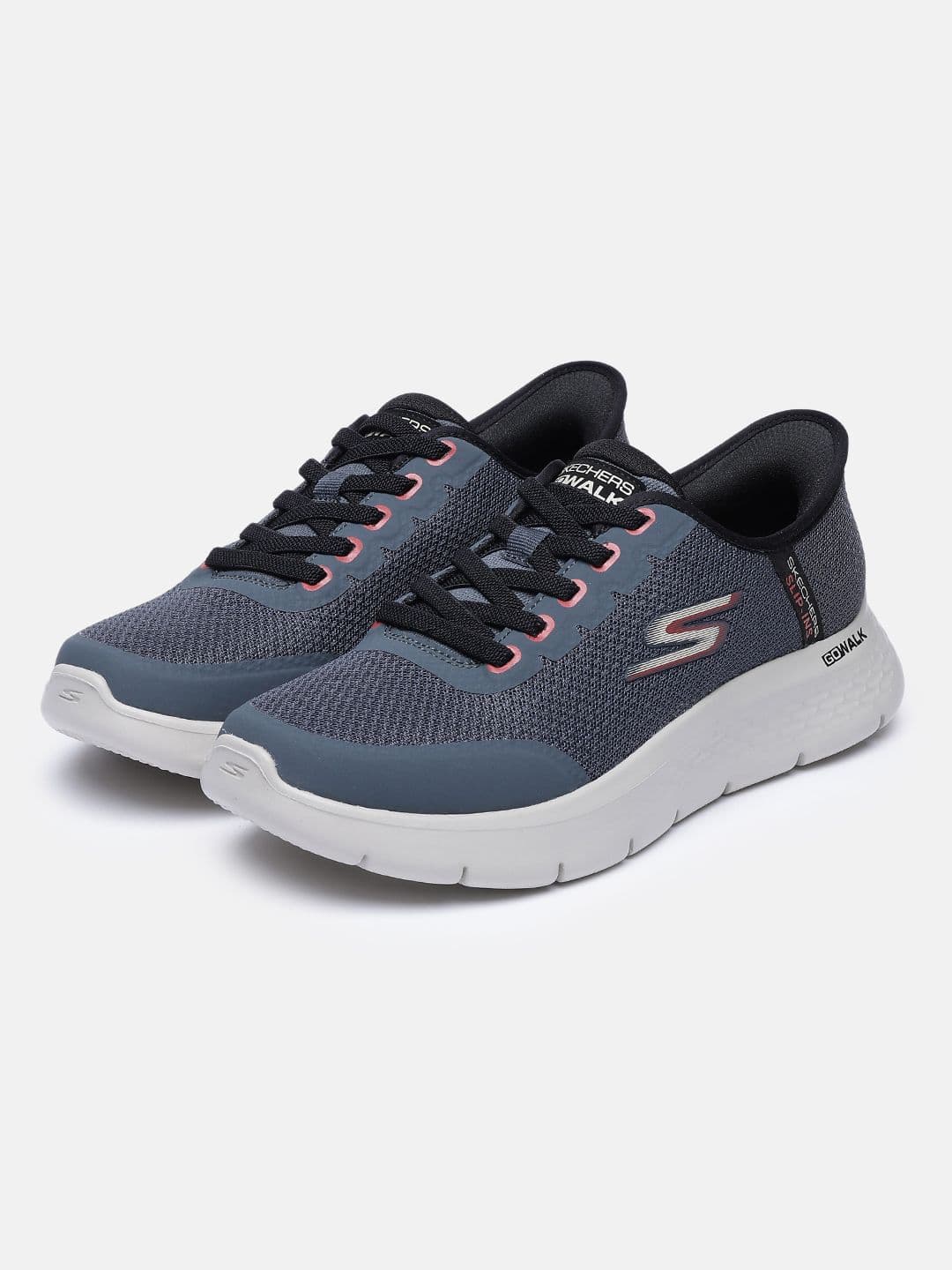 Skechers Men Mesh Walking Non-Marking Shoes - view 1