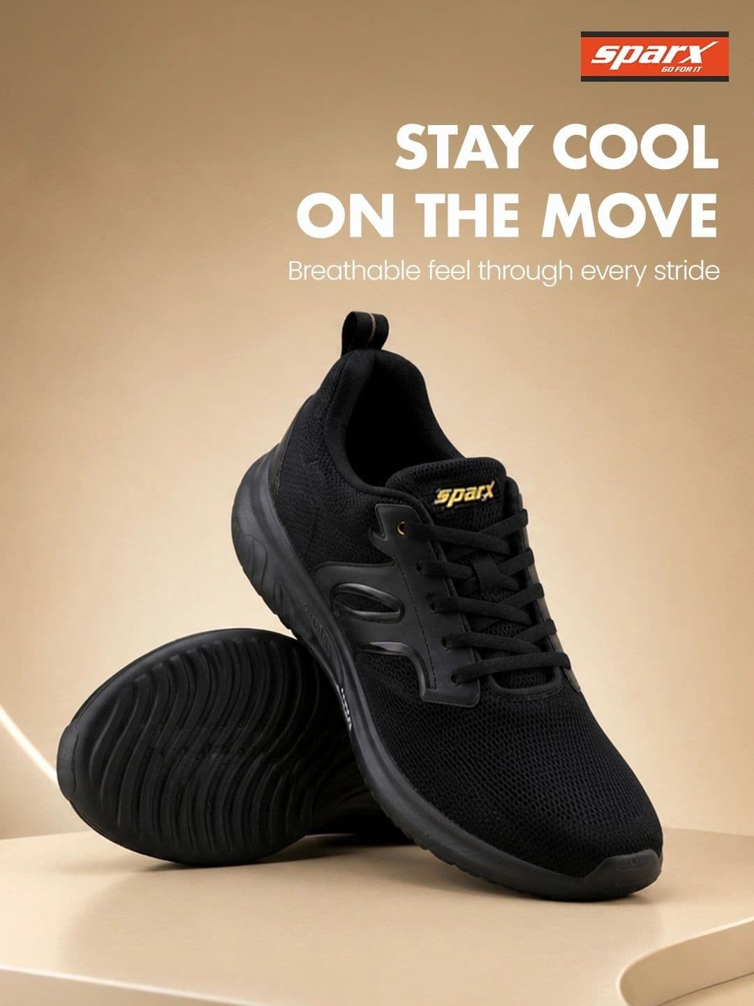 Sparx Men Black Textile Running Non-Marking Shoes thumbnail 6