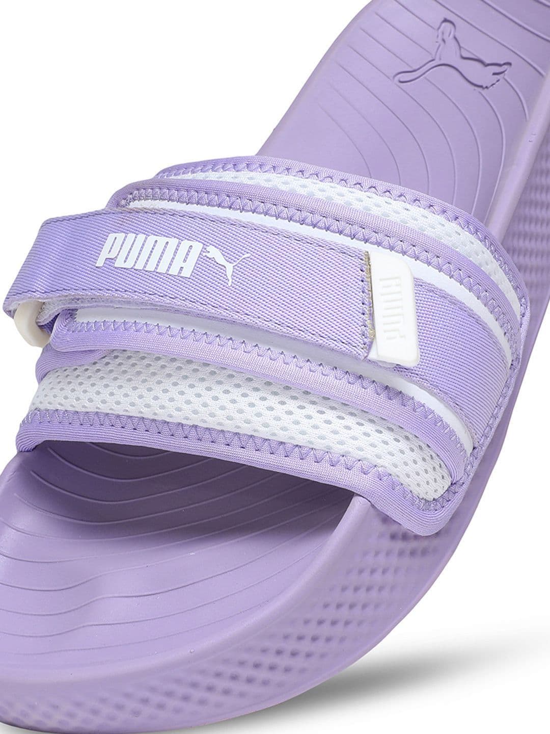 Puma SoftridePro Leadpuff Slip-on Unisex Slider Flip Flops thumbnail 6