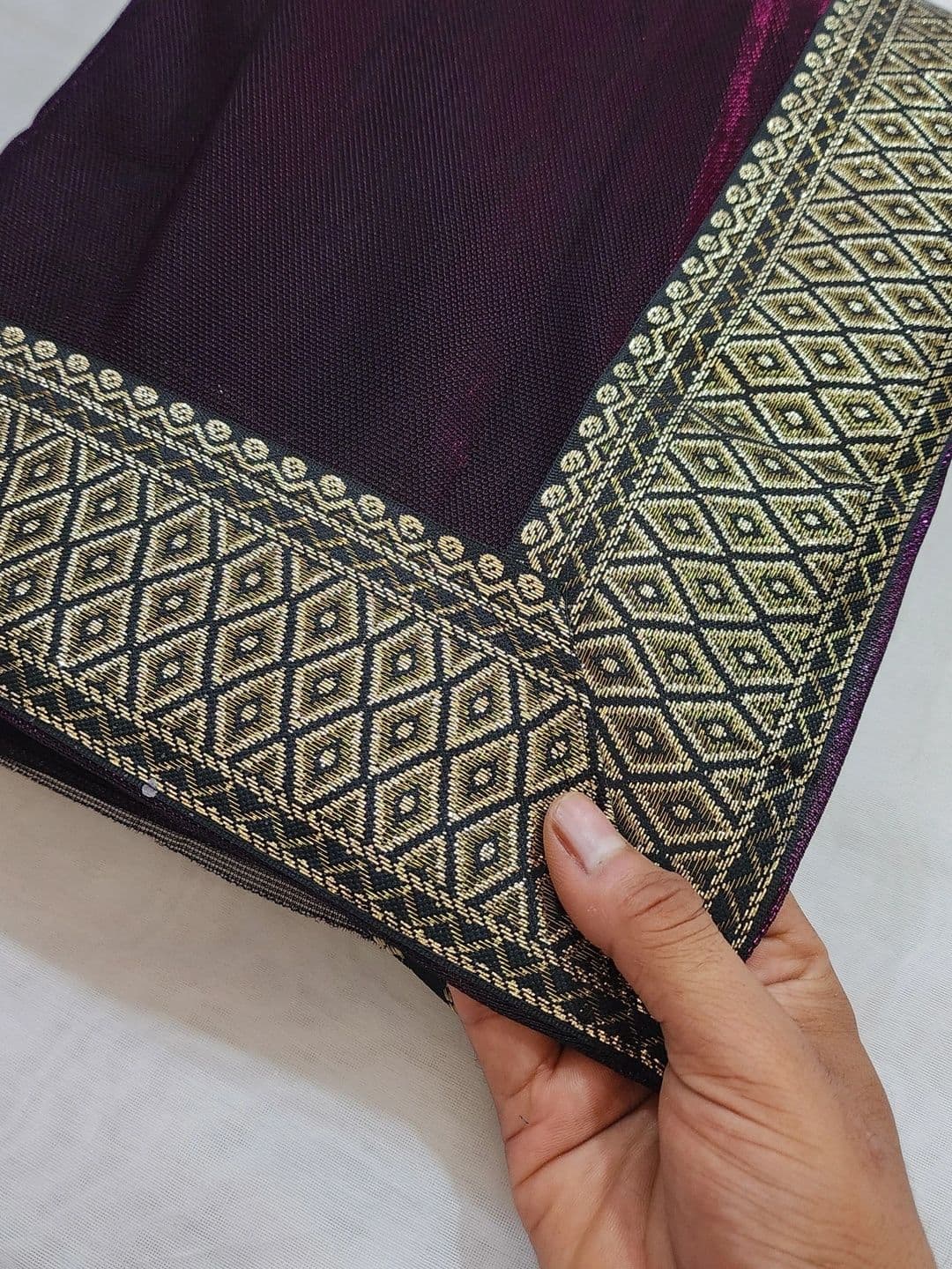 RENBRIZA Woven Design Saree thumbnail 3
