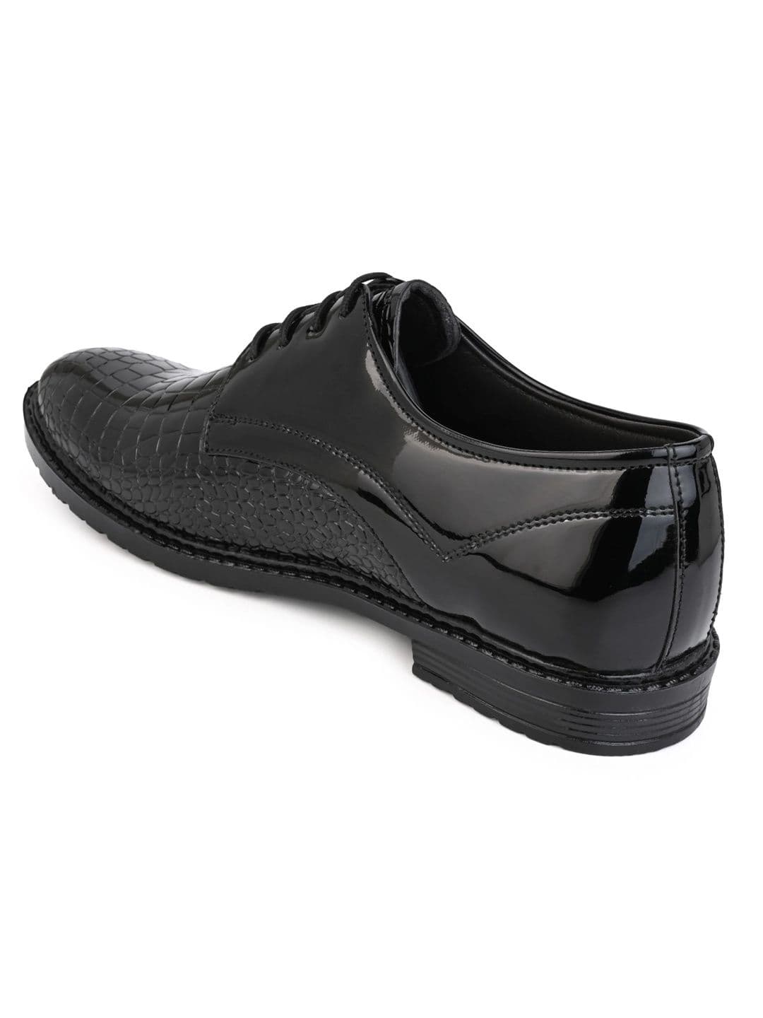 Big Liner Men Synthetic Round Toe Lace-Ups Derbys Formal Shoes thumbnail 5