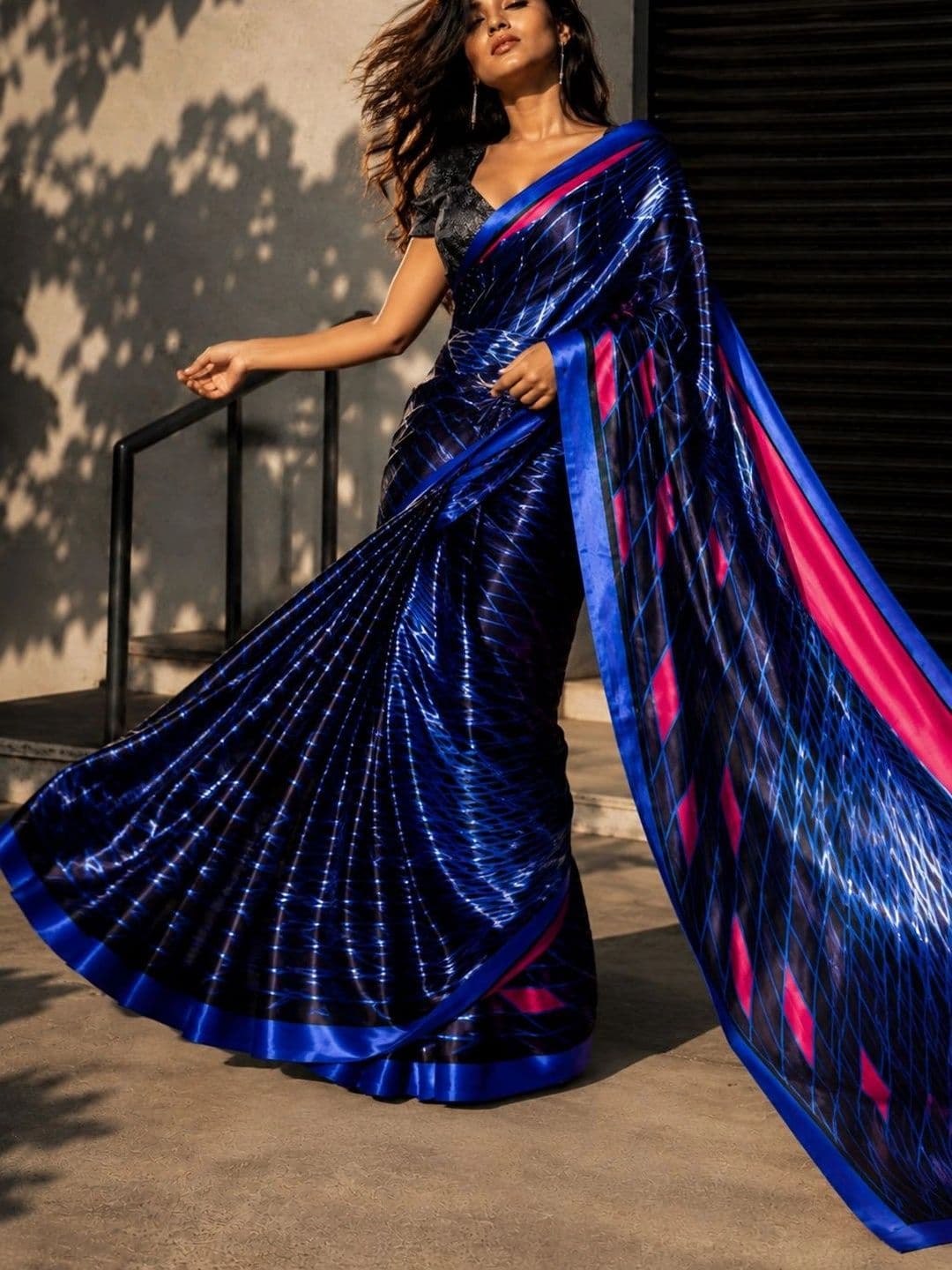 Jihana Fab Satin Mysore Silk Saree thumbnail 5