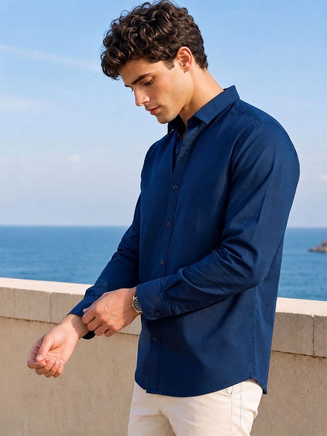 THE SHIRT CODE Men Comfort Casual Shirt thumbnail 4