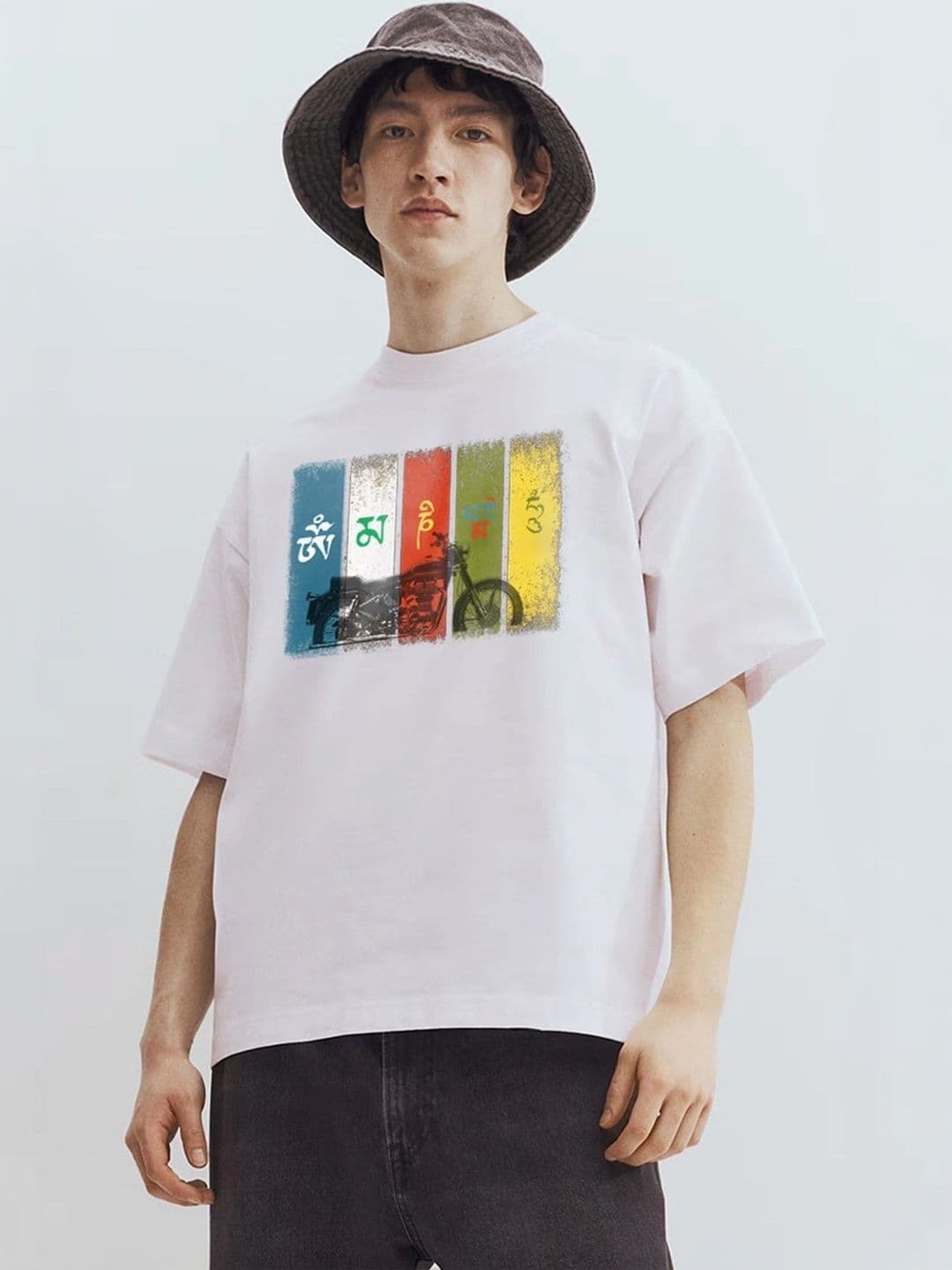 Moda rapido X TOGS & TERRE Men Printed Organic Cotton Blend T-shirt - view 1