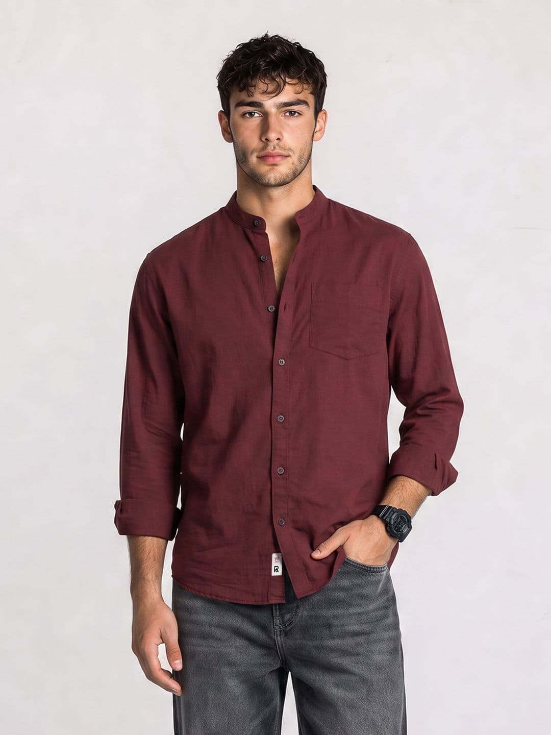 The Roadster Life Co. Pure Cotton Casual Shirt - view 1