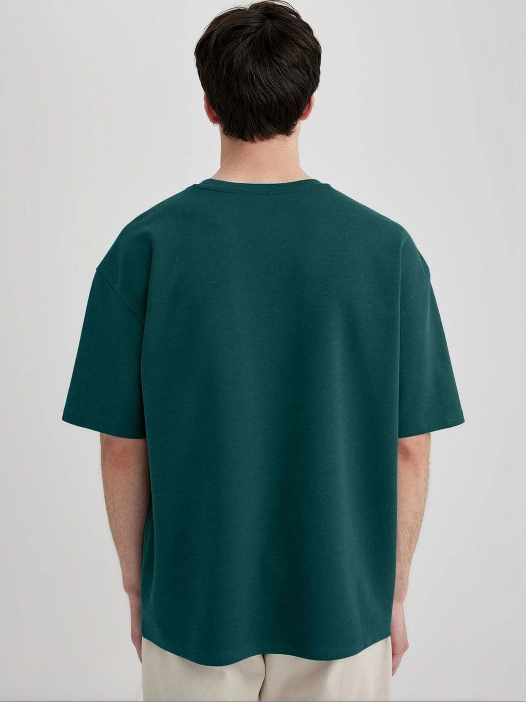 Moda rapido X TOGS & TERRE Men Printed Drop-Shoulder Sleeves Organic Cotton Blend T-shirt thumbnail 2