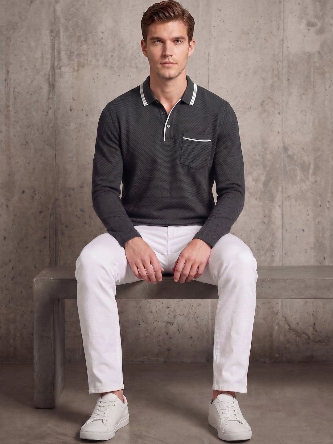 STARFOX Men Polo Collar Pockets T-shirt thumbnail 2
