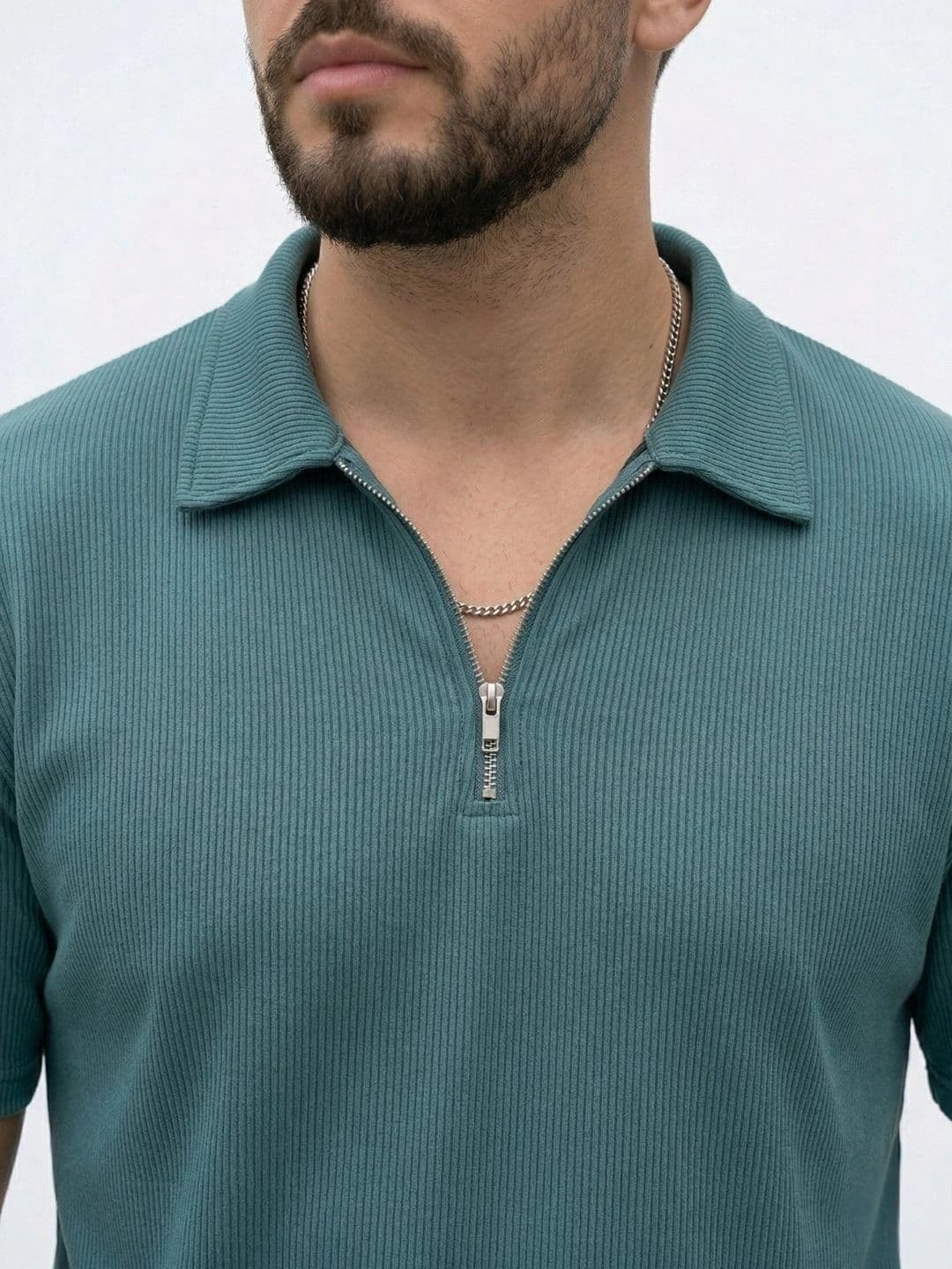 HERE&NOW Men Polo Collar T-shirt thumbnail 4