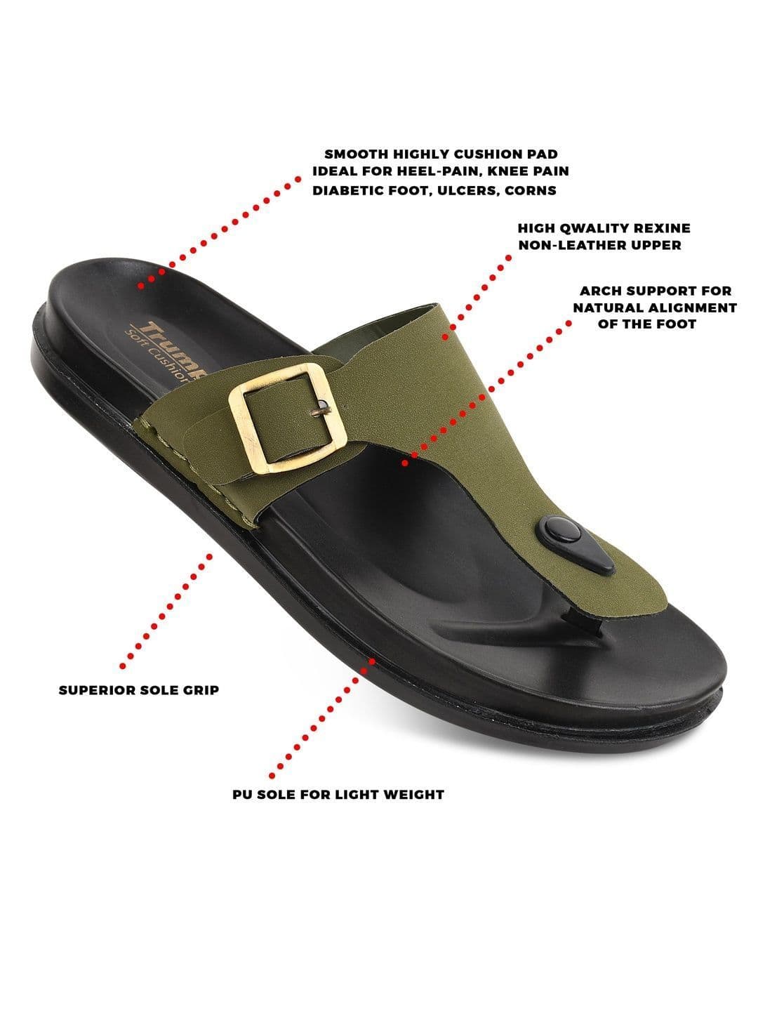 Trump Men Comfort Sandals thumbnail 5