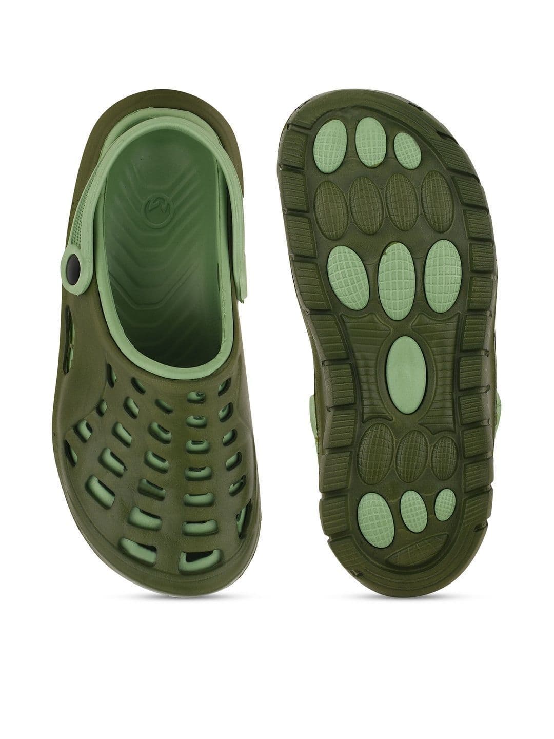 Trump Men Green Flip Flops Clogs thumbnail 3
