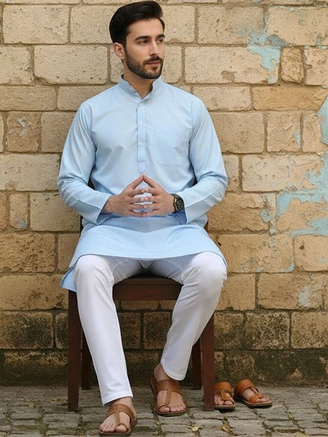 HUZUR Men Kurta thumbnail 2