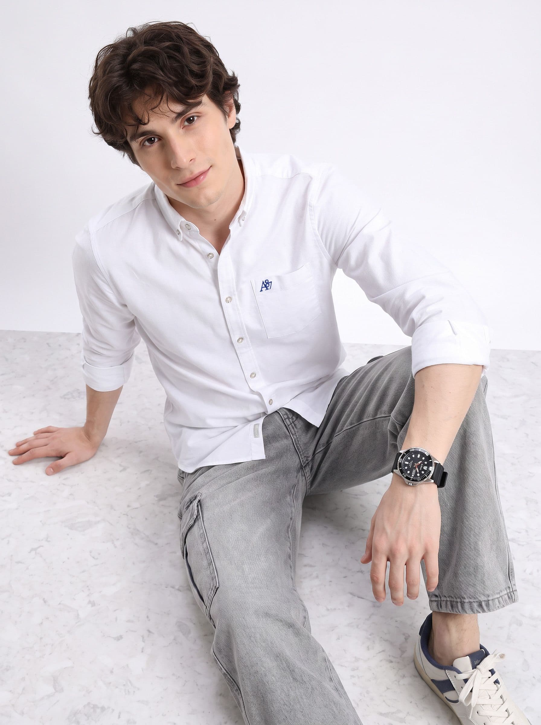 Aeropostale Button-Down Casual Shirt - view 1