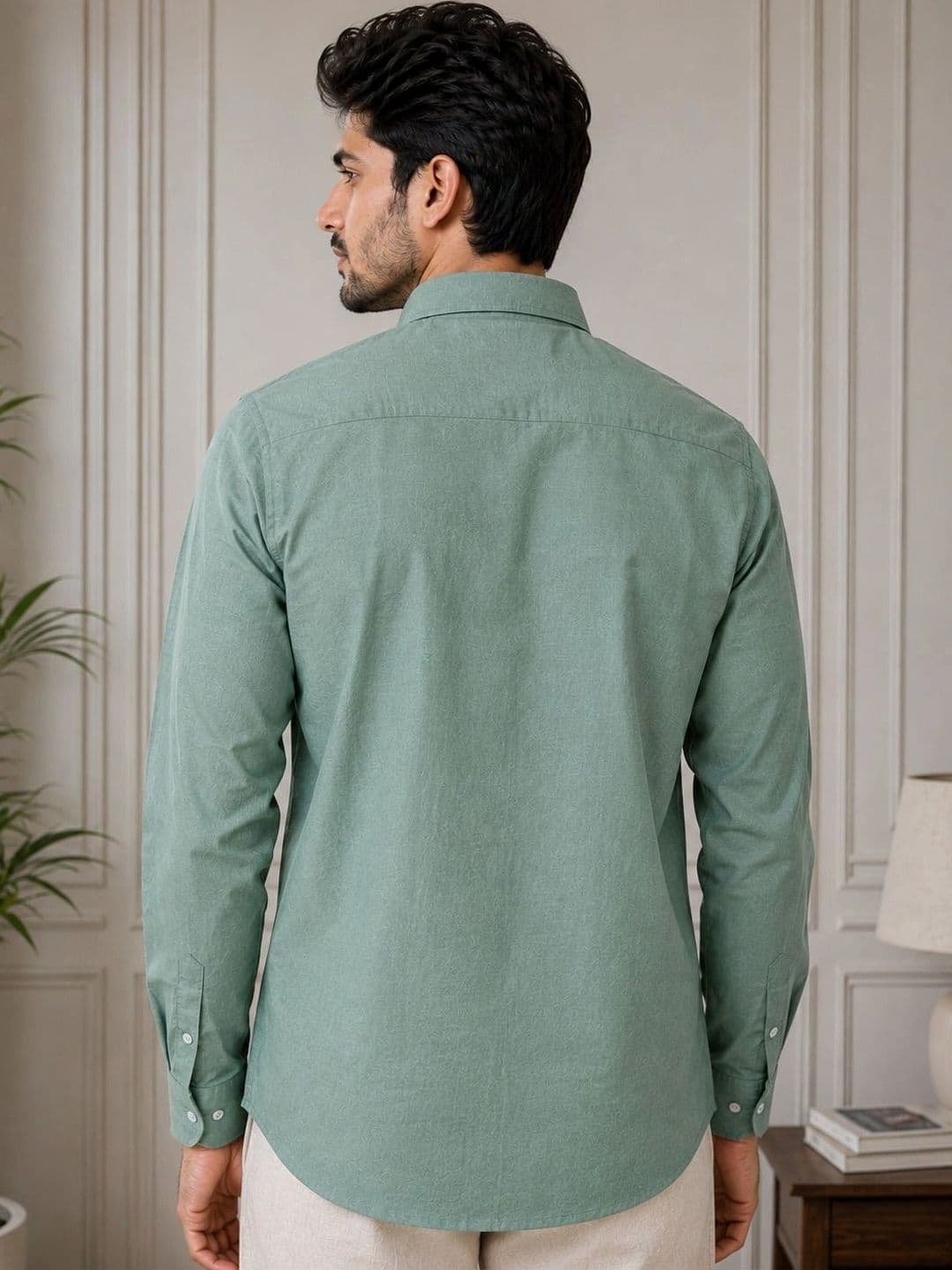 HERE&NOW Men Standard Slim Fit Casual Shirt thumbnail 4