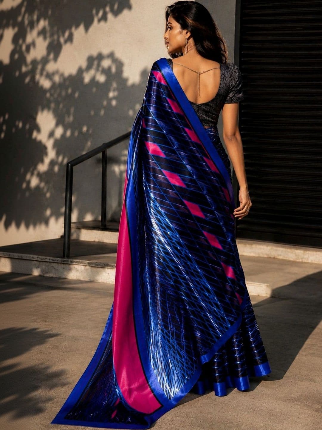 Jihana Fab Satin Mysore Silk Saree thumbnail 7