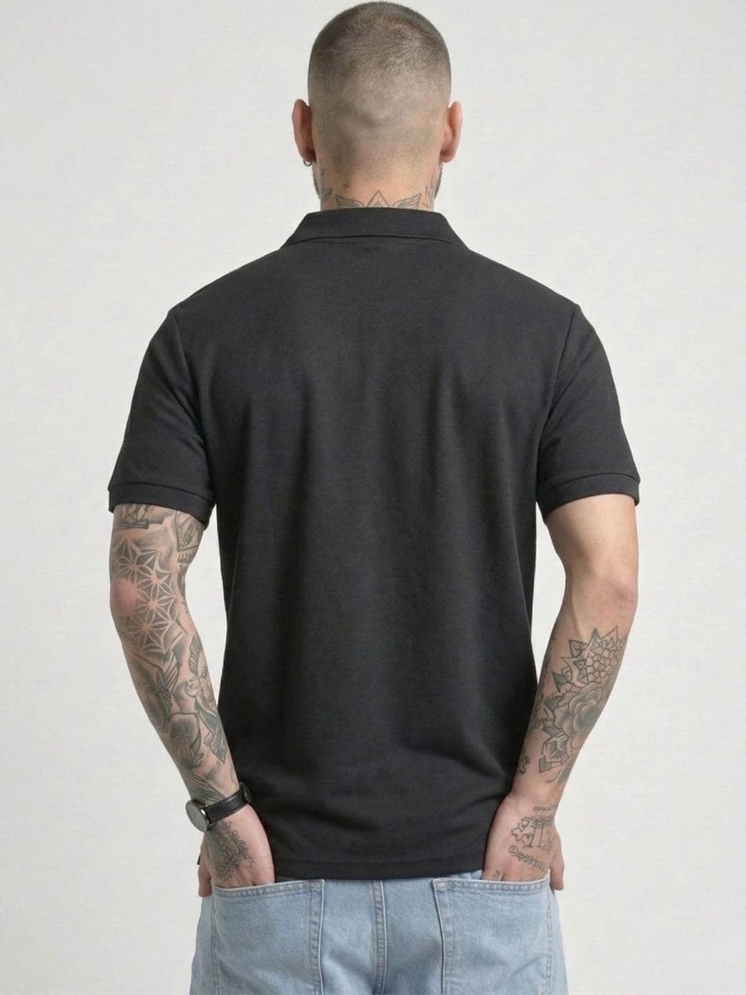 HERE&NOW Men Polo Collar T-shirt thumbnail 4