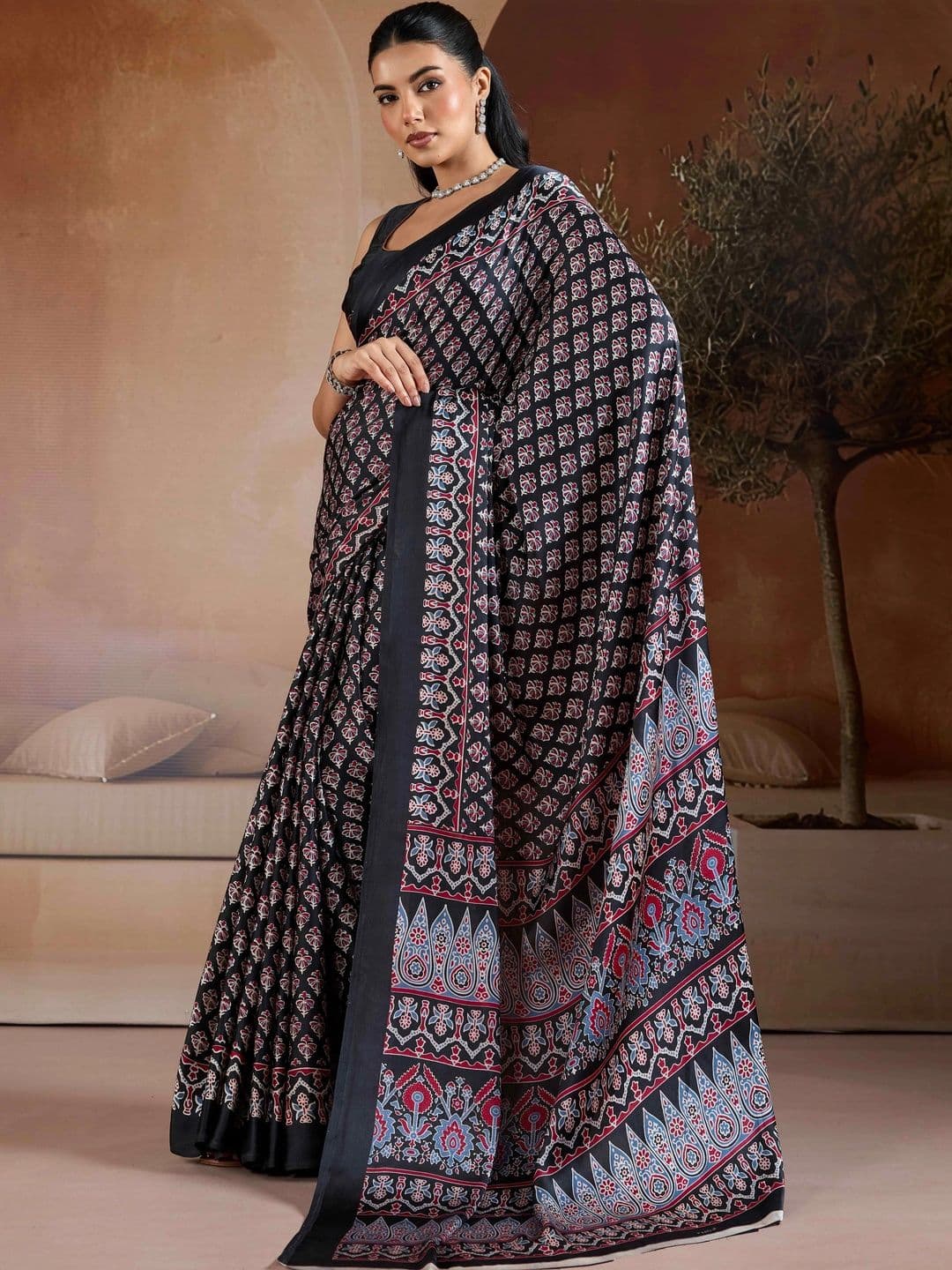 DHANLAXMI SAREES Pure Georgette Fusion Kota Saree thumbnail 7