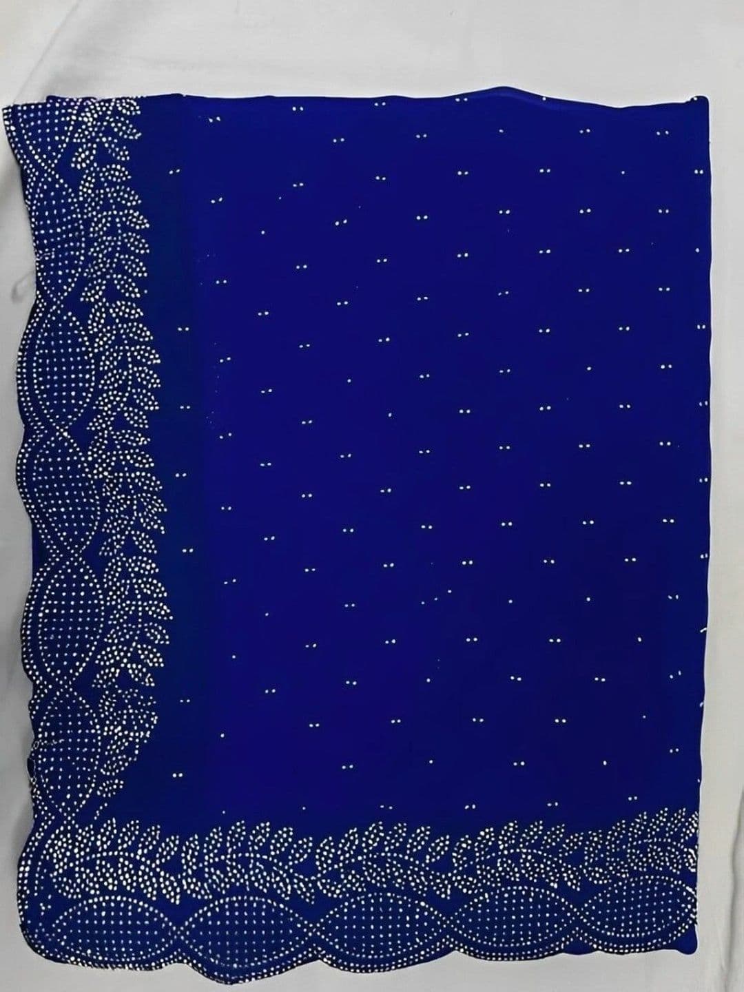 RENBRIZA Poly Georgette Saree thumbnail 4