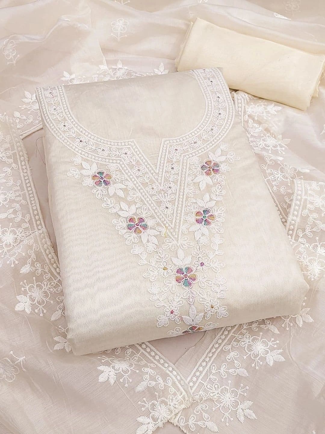 SYS Brand - Shop Your Style Embroidered Unstitched Dress Material - view 1