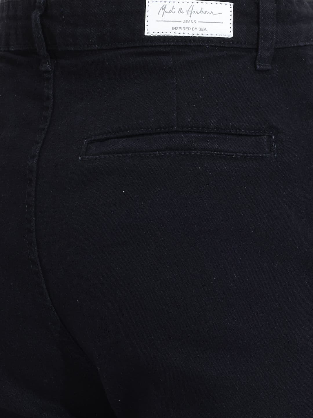 Mast & Harbour Women Slim Bootcut Fit High-Rise Jeans thumbnail 3