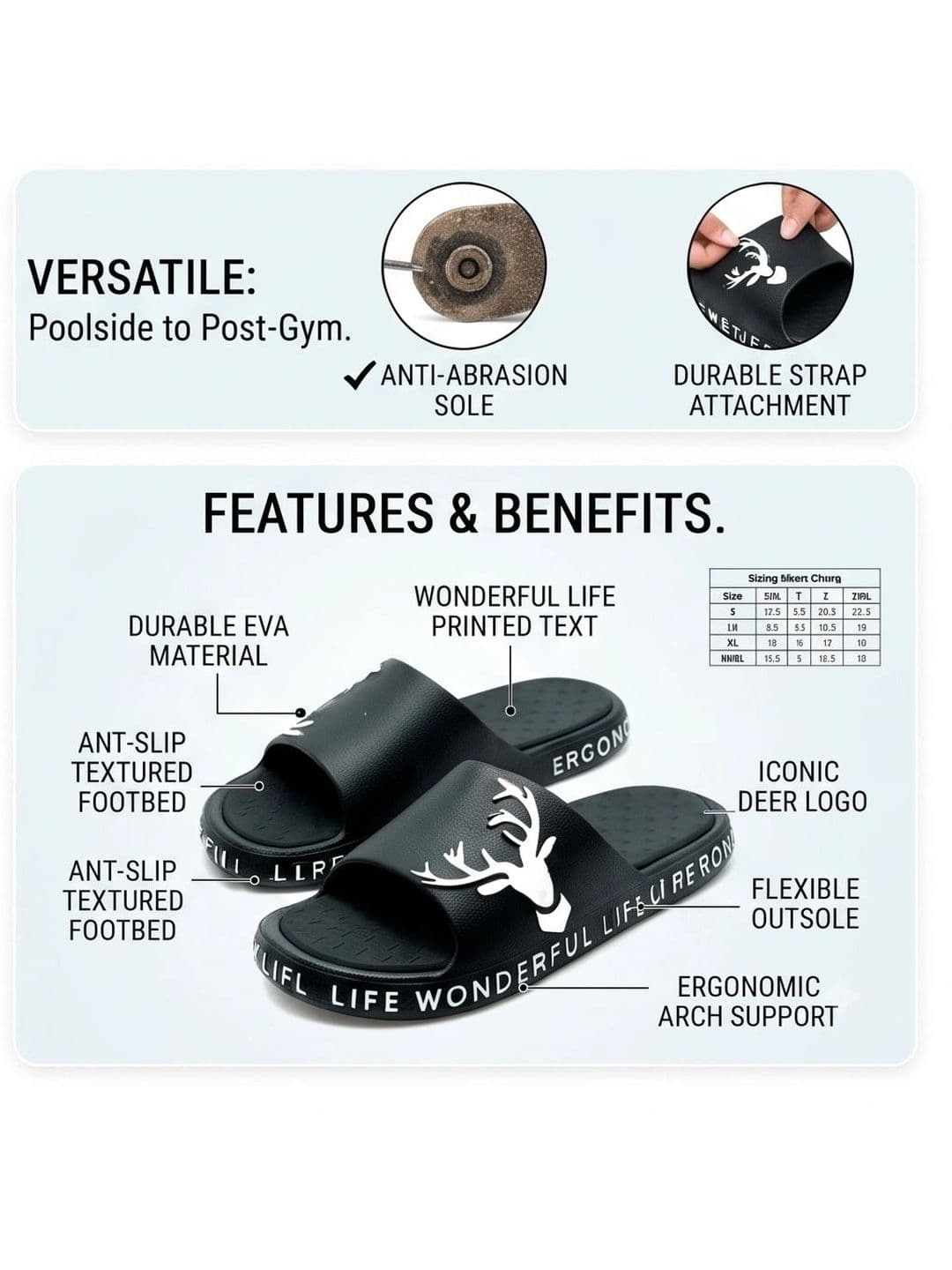 DECONDS Men Printed Sliders thumbnail 6