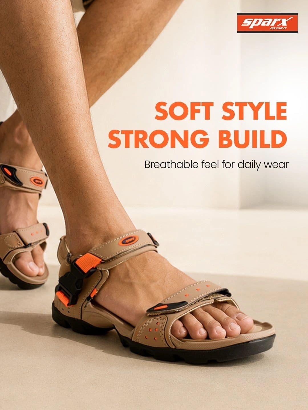 Sparx Men Textured Sports Sandals thumbnail 5