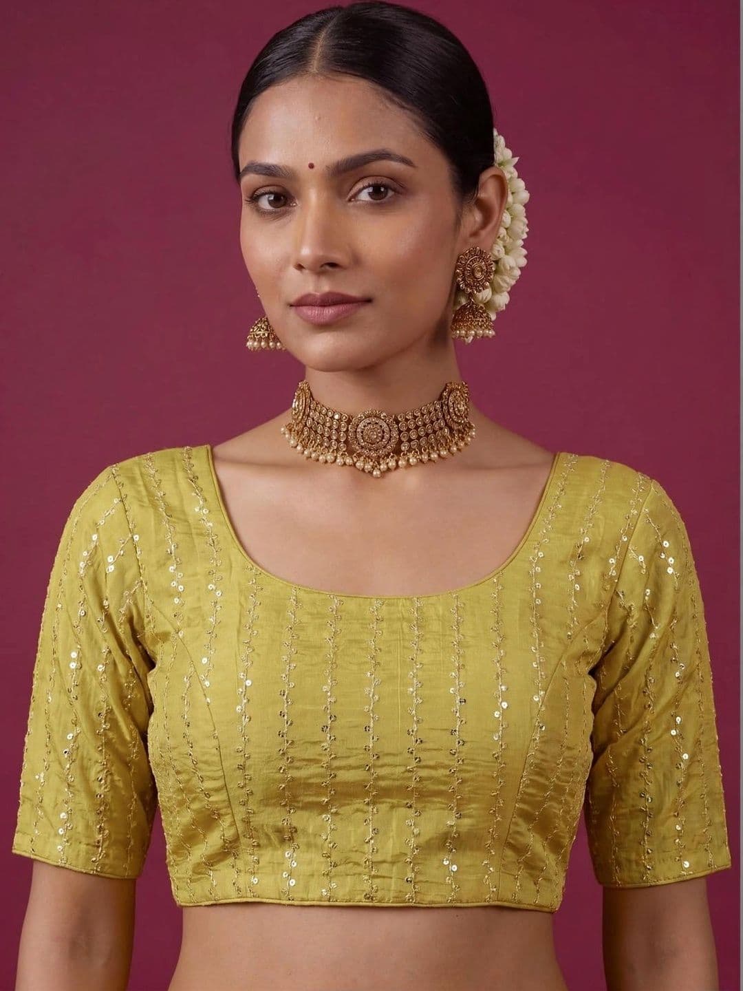 SAMANTHA Poly Georgette Saree thumbnail 2