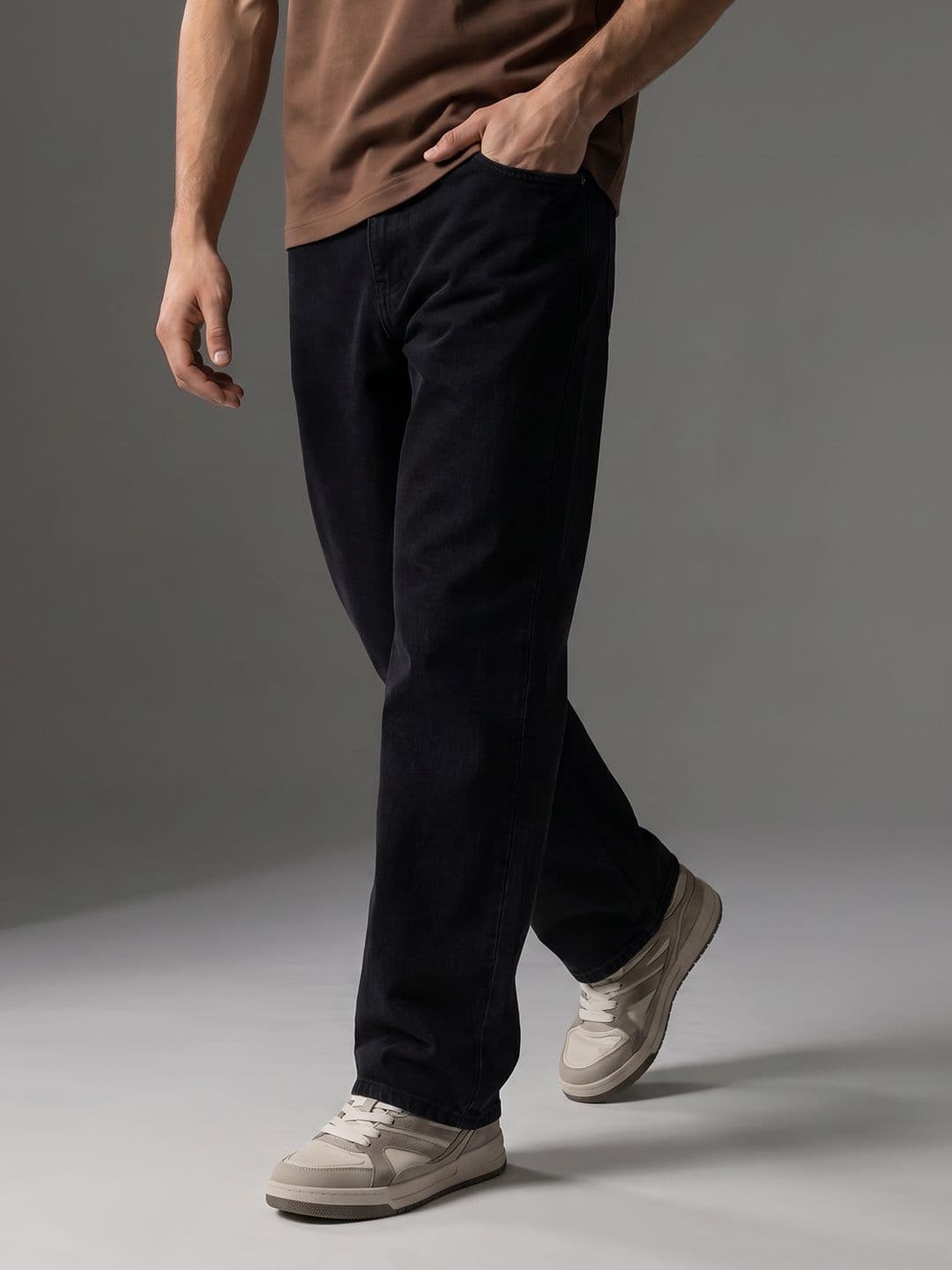 FCUK Men Loose Fit Stretchable Jeans - view 1