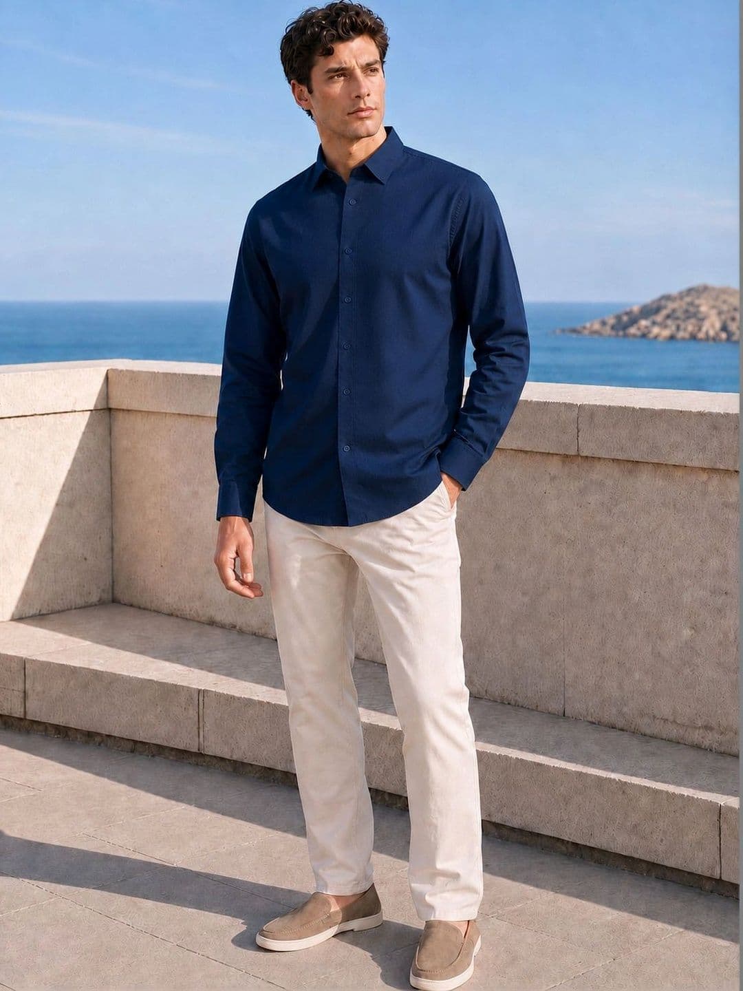 THE SHIRT CODE Men Comfort Casual Shirt thumbnail 5