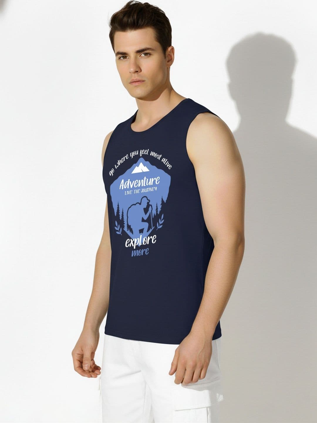 SKY HARBOAR Men Typography 2 Printed T-shirt thumbnail 6