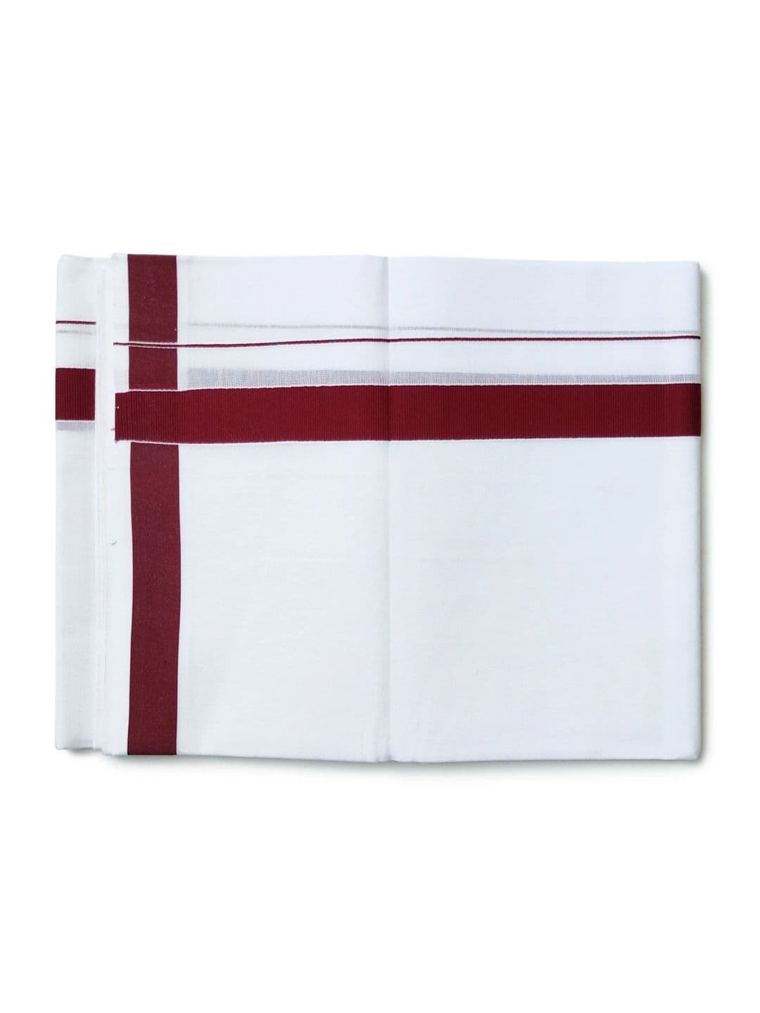 CHITHRA FABRICS Men Striped Cotton Dhoti Dhotis - view 1