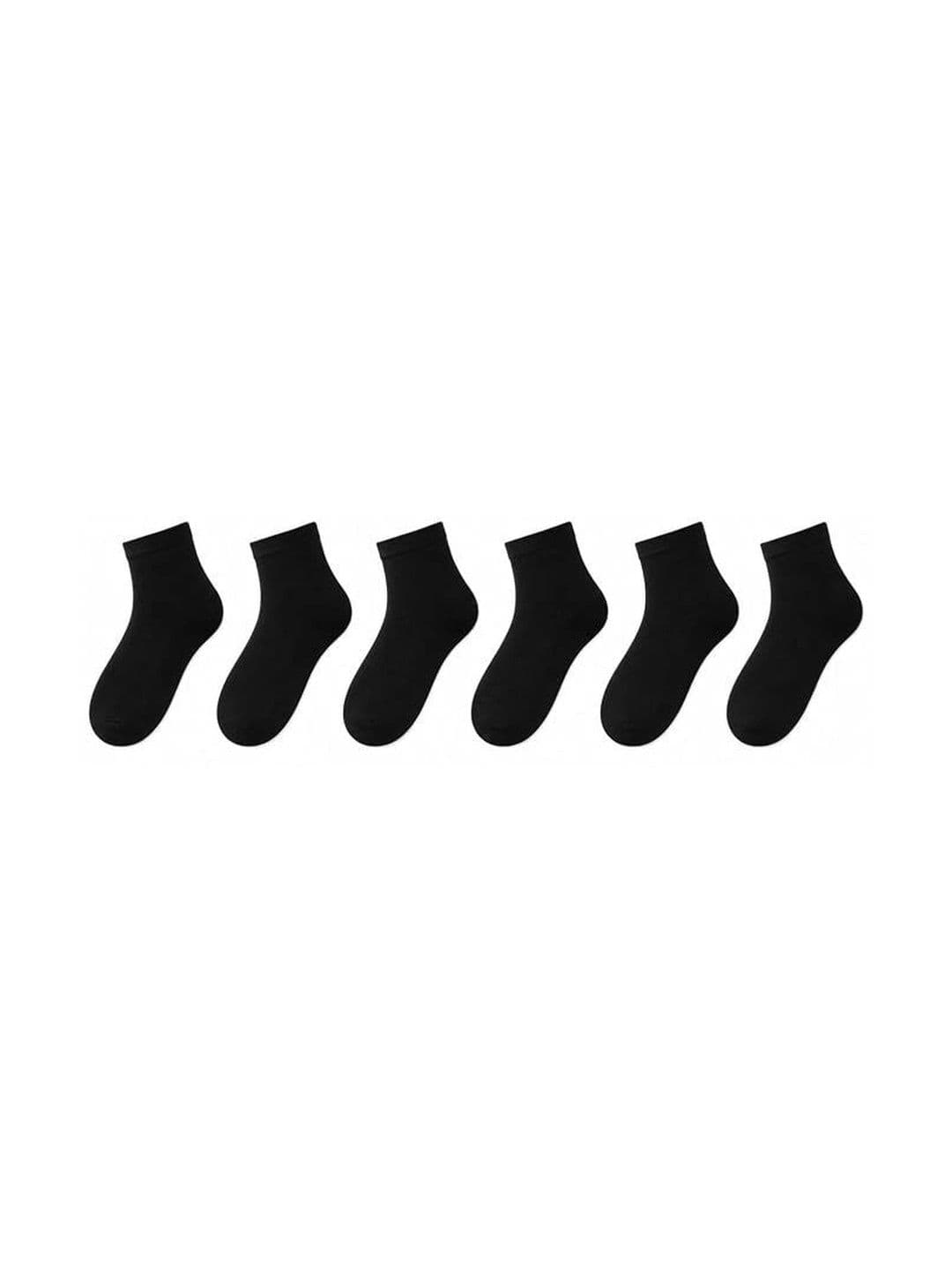 SOSHRE Unisex Pack of 4 Cotton Ankle Length Socks thumbnail 5