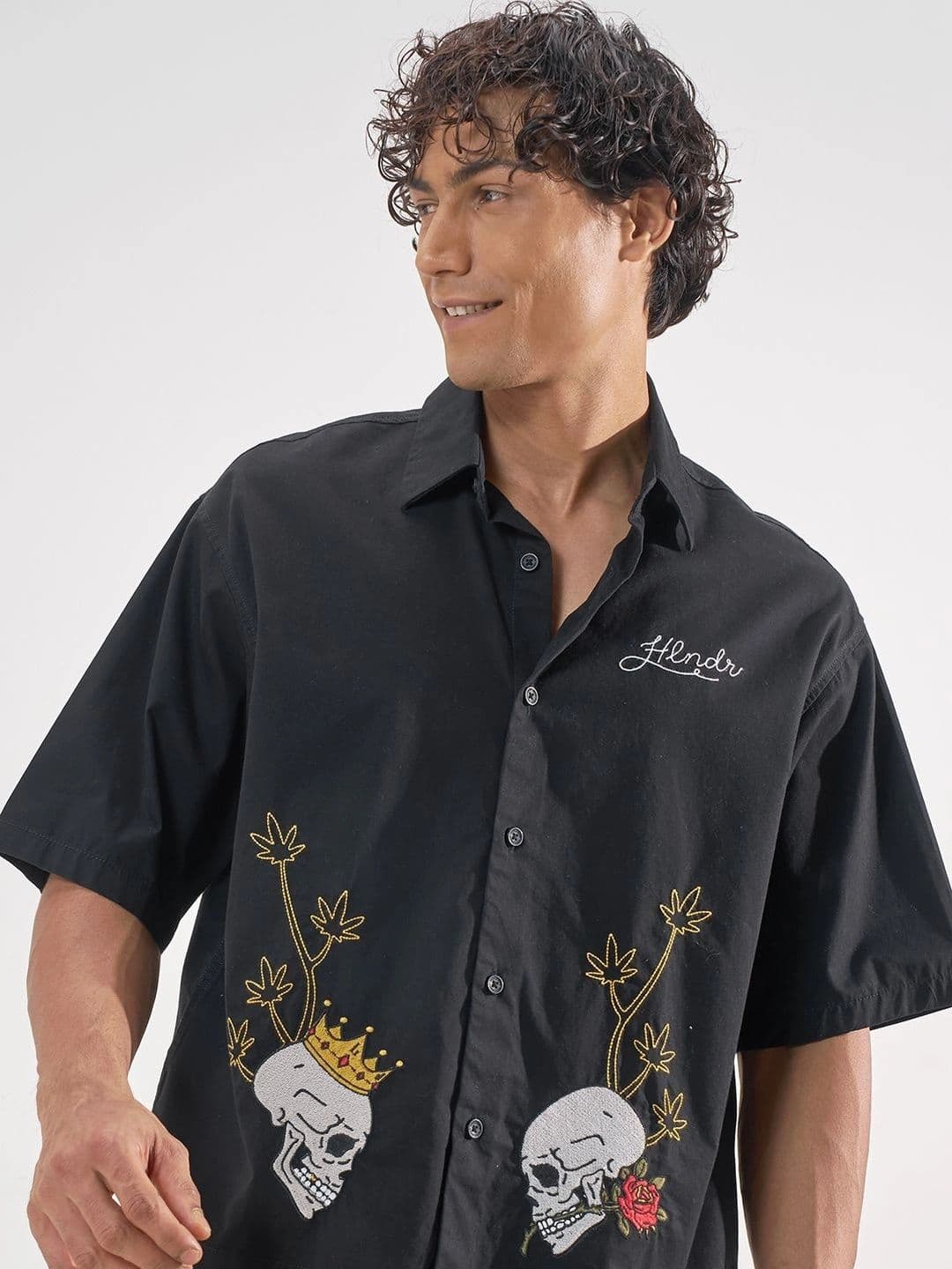 HIGHLANDER Men Boxy Printed Casual Shirt - view 1