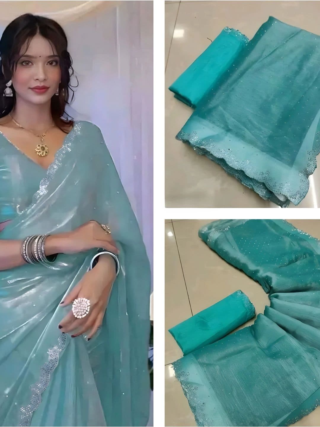 RENBRIZA Net Saree thumbnail 3