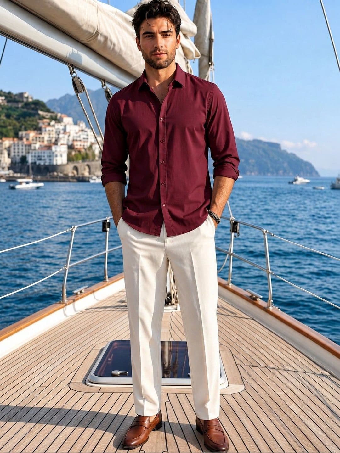 THE SHIRT CODE Men Comfort Casual Shirt thumbnail 2