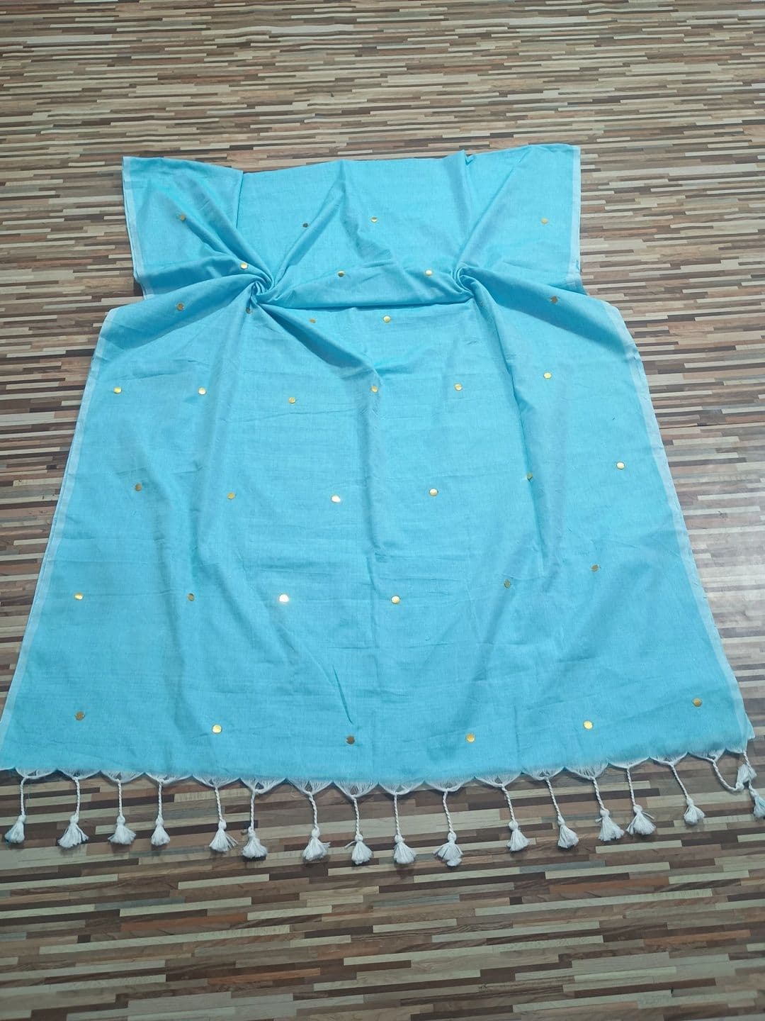 TANTSHREE Pure Cotton Saree thumbnail 3