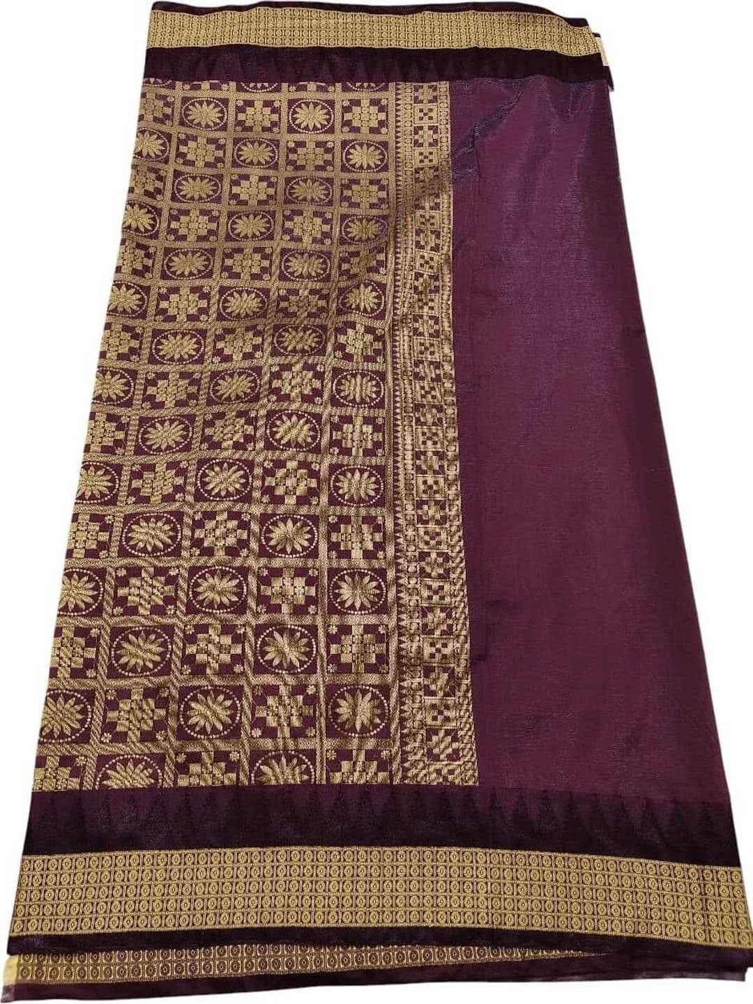 AYATSILK Zari Art Silk Saree thumbnail 6