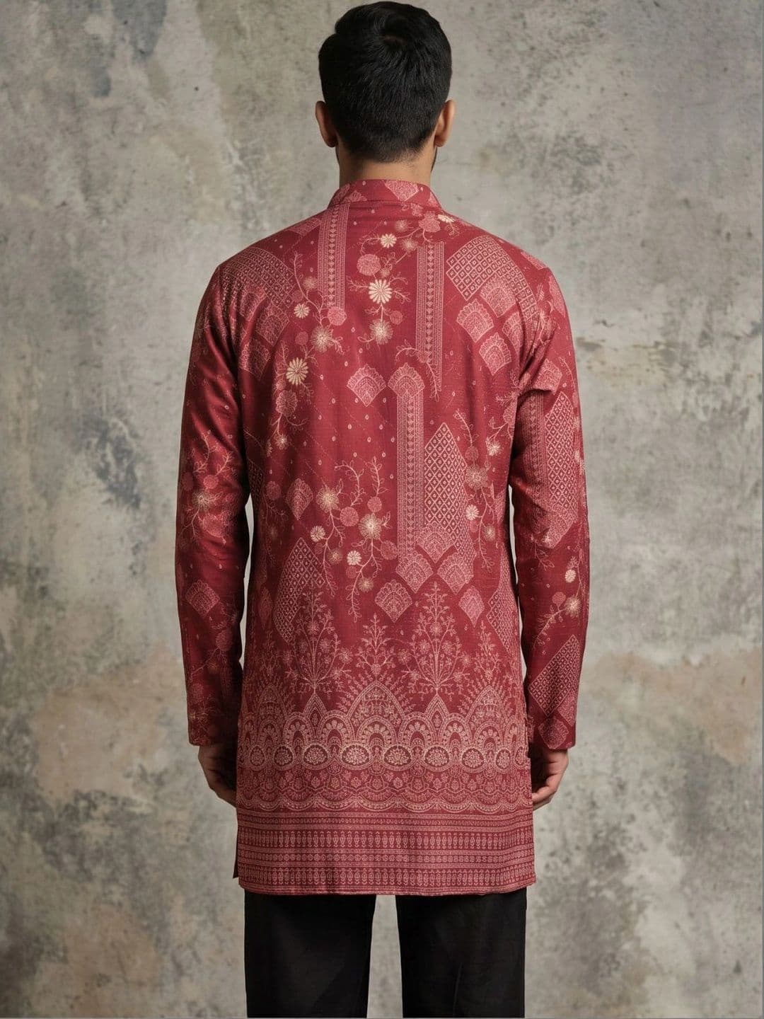 Jompers Men Ethnic Motifs Printed Kurta thumbnail 2