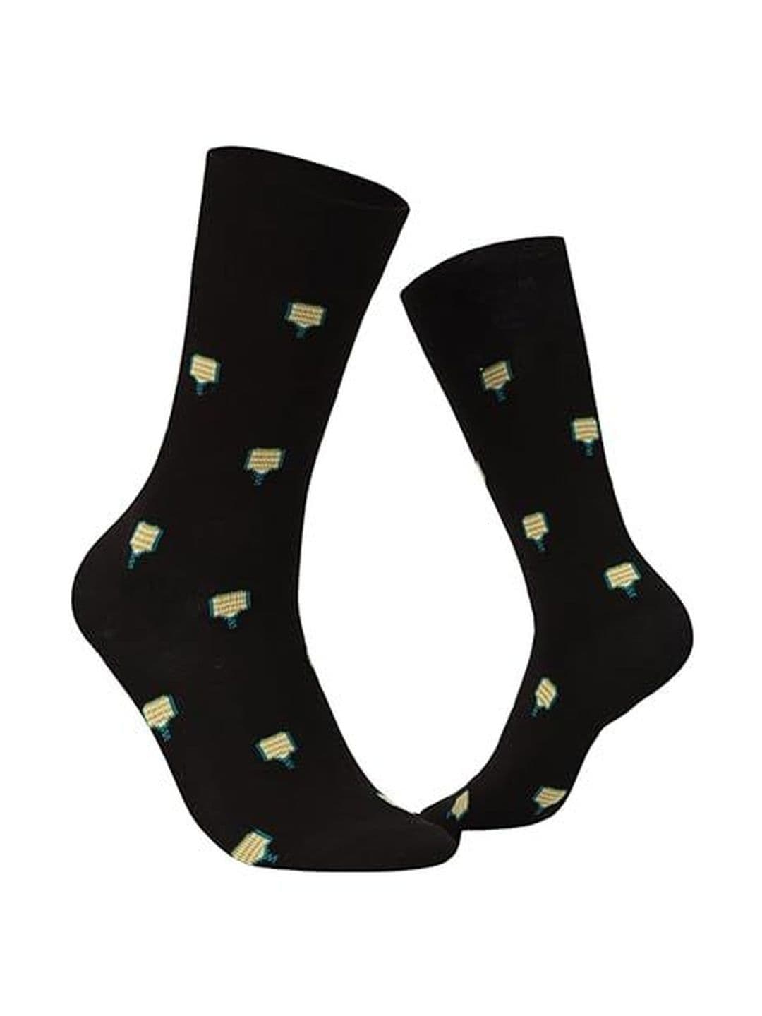 Activian Men Patterned Calf Length Socks thumbnail 2