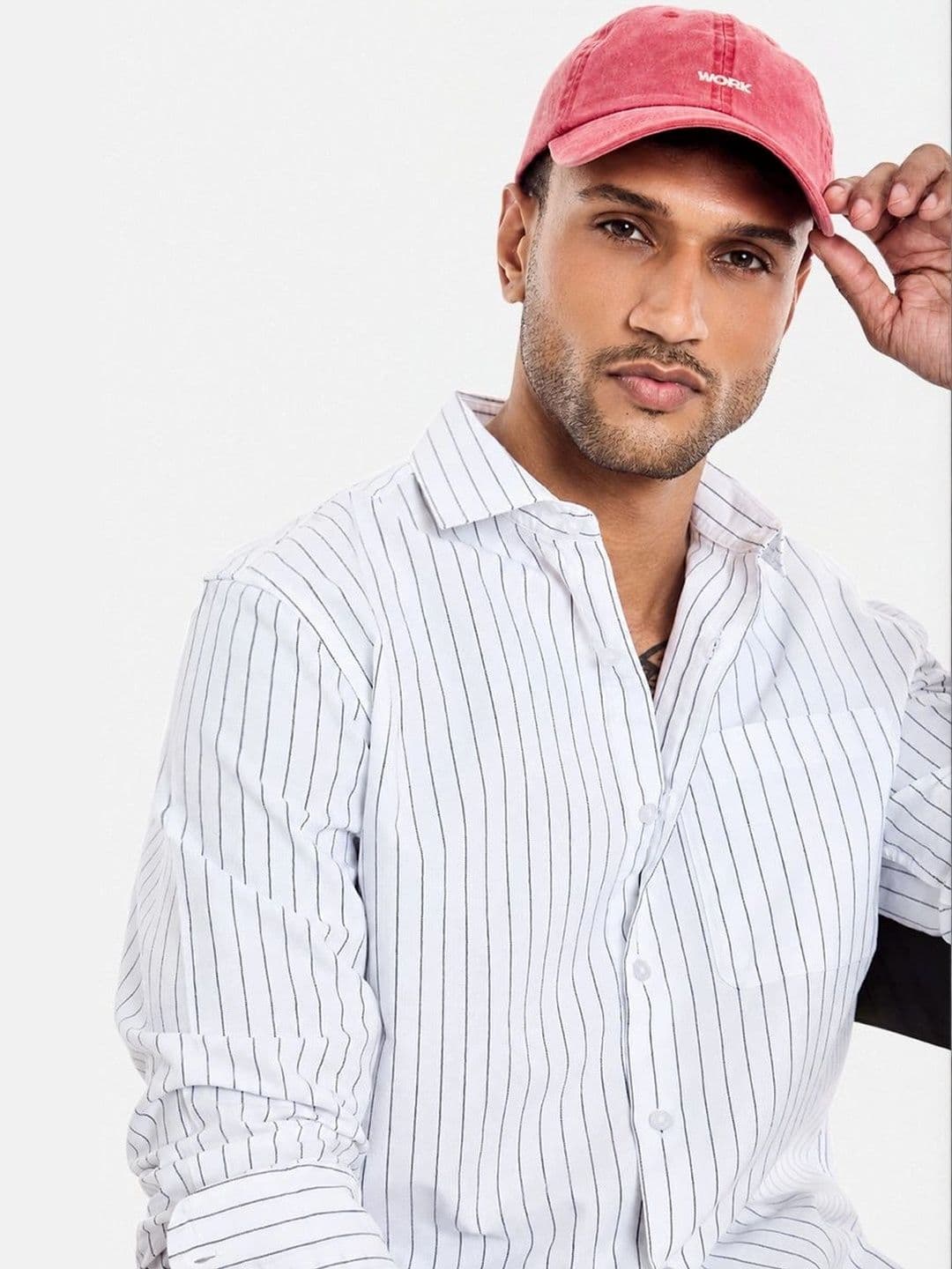 Snitch Men Striped Casual Shirt thumbnail 5