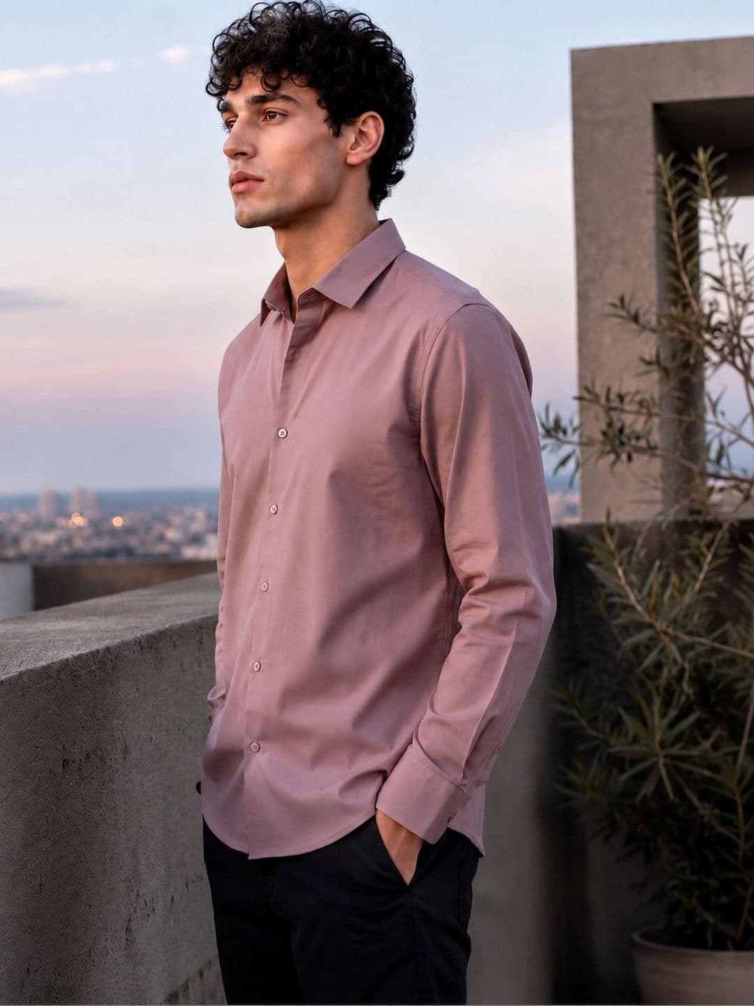 THE SHIRT CODE Men Comfort Casual Shirt thumbnail 2