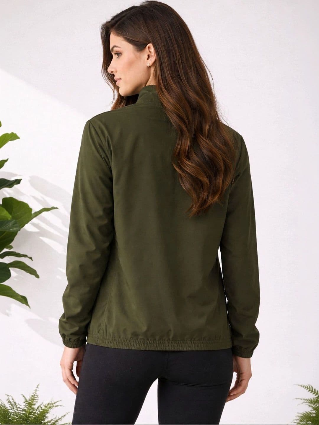 JKT Women Lightweight Training or Gym Open Front Jacket thumbnail 3