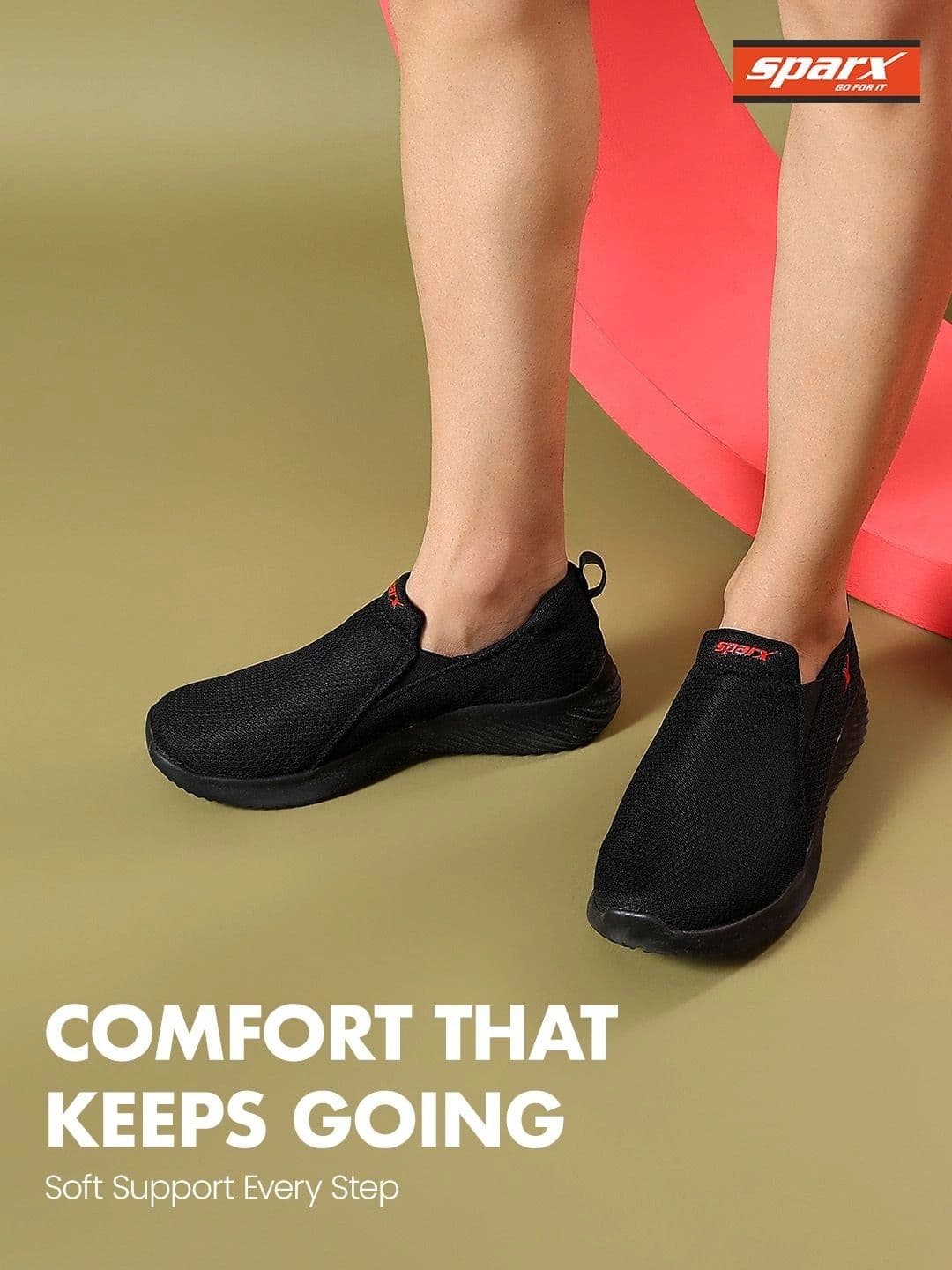 Sparx Men Mesh Walking Shoes thumbnail 4