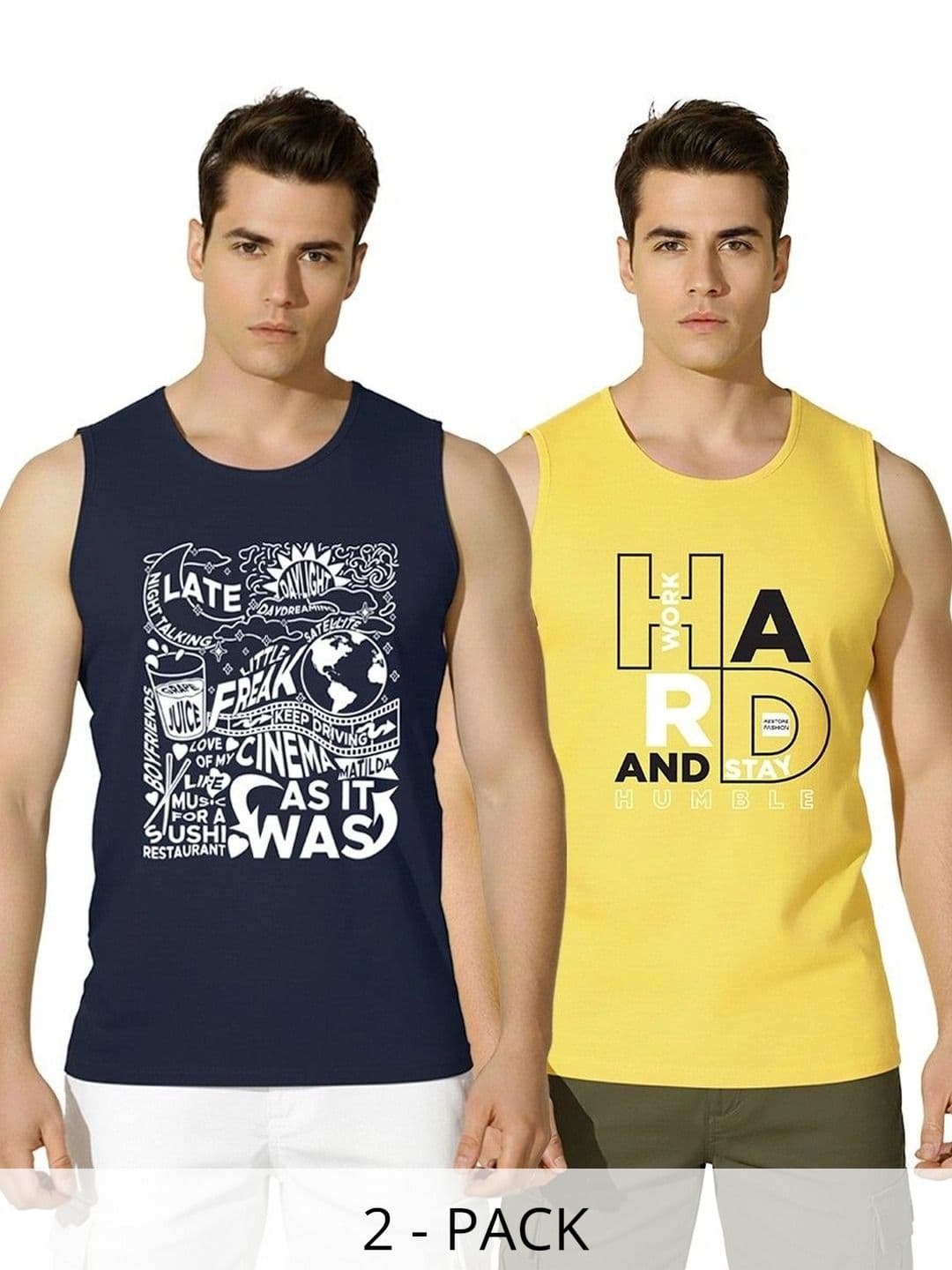 SKY HARBOAR Men Typography 2 Printed T-shirt - view 1
