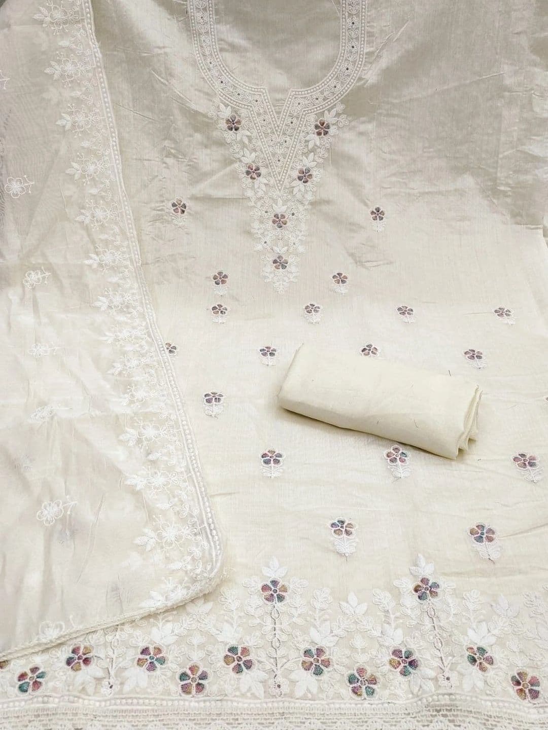 SYS Brand - Shop Your Style Embroidered Unstitched Dress Material thumbnail 2