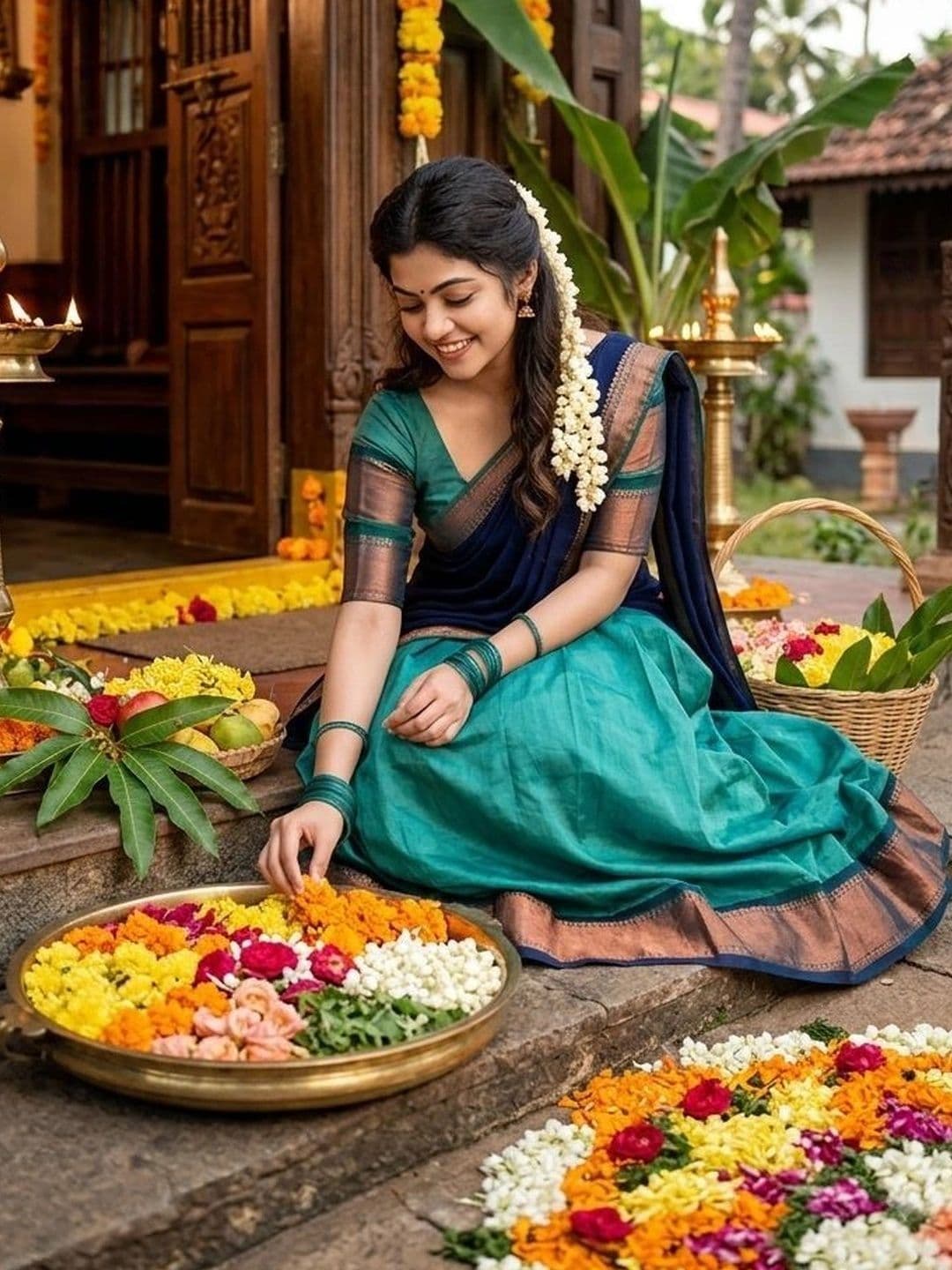 JIVUBA Ready to Wear Lehenga & Unstitched Blouse With Dupatta thumbnail 4