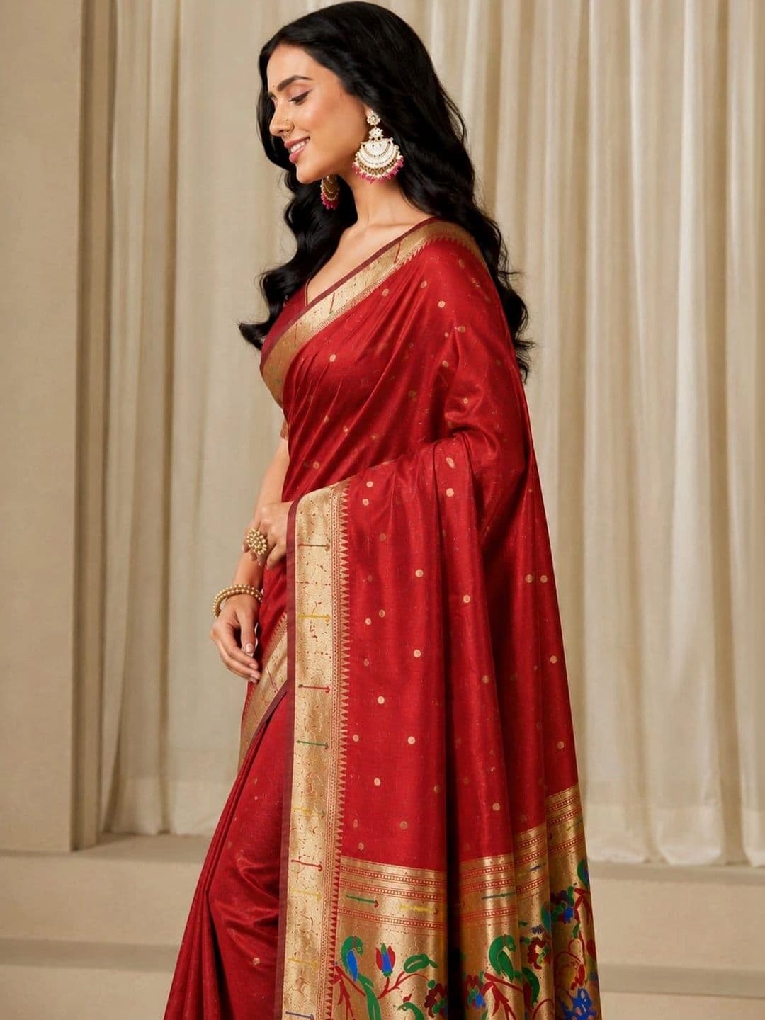 Moda Rapido Woven Design Zari Art Silk Designer Banarasi Saree thumbnail 2