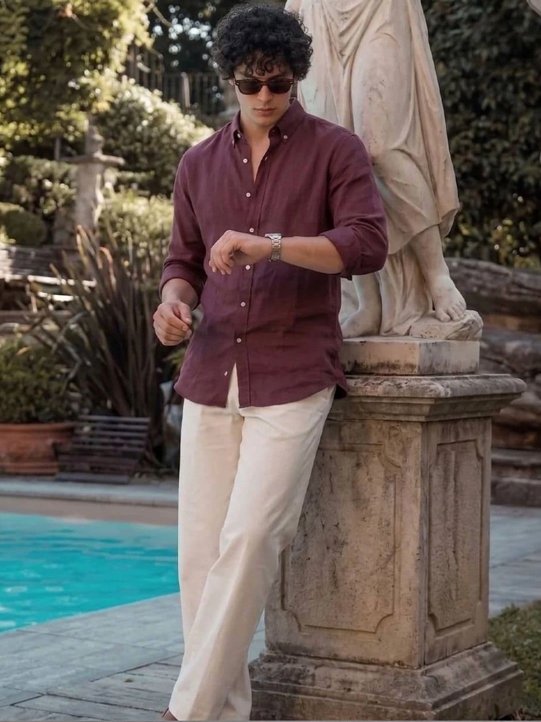 HERE&NOW Men Standard Slim Fit Casual Shirt thumbnail 2