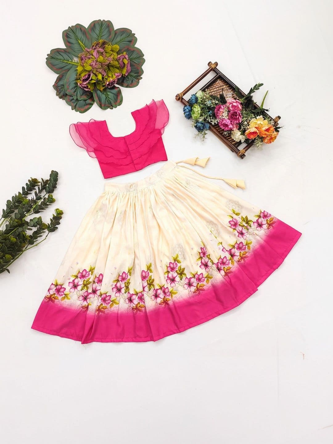 Sangria Girls Ready to Wear Lehenga & thumbnail 5
