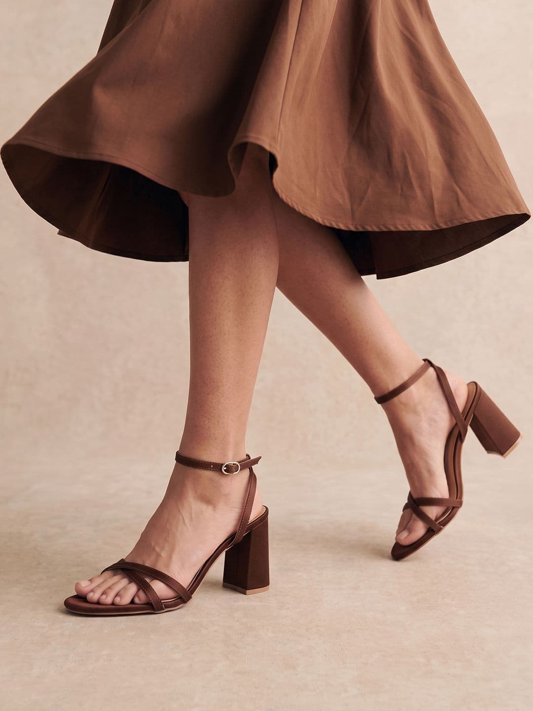 Chemistry Block Heeled Sandals - view 1