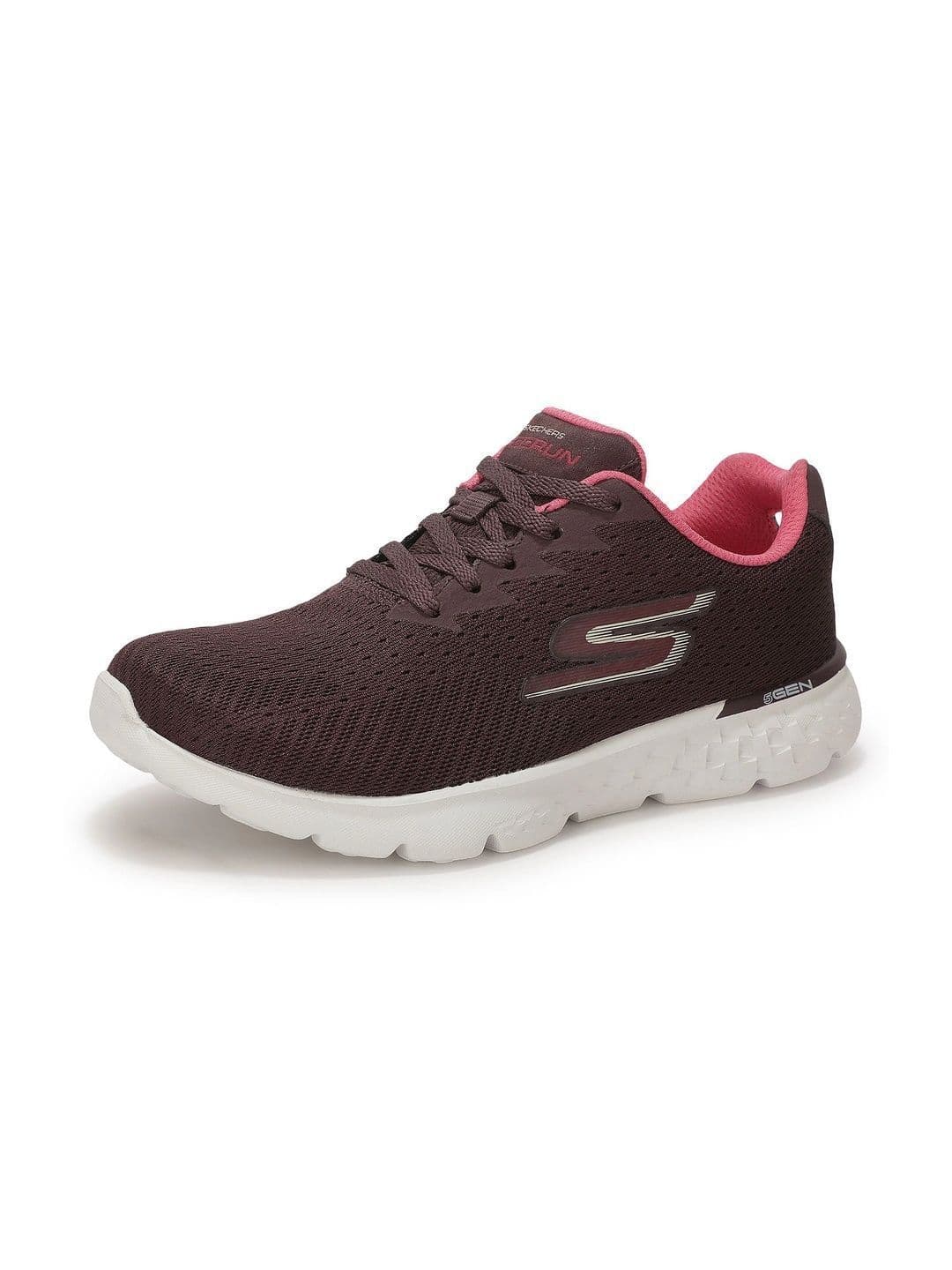 Skechers Women Red Mesh Running SOLE Non-Marking Shoes thumbnail 3